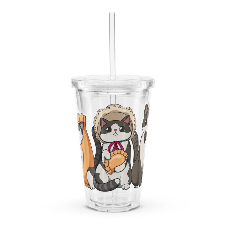 Pierogi Kitties Double Wall Tumbler product image (1)