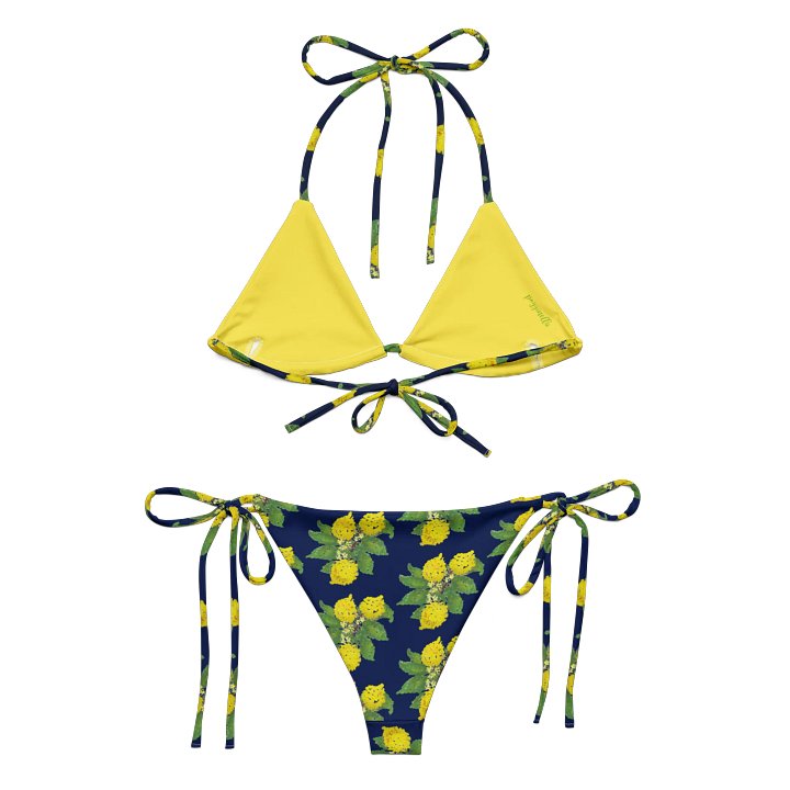 Lemon Love Blue Bikini Set product image (2)