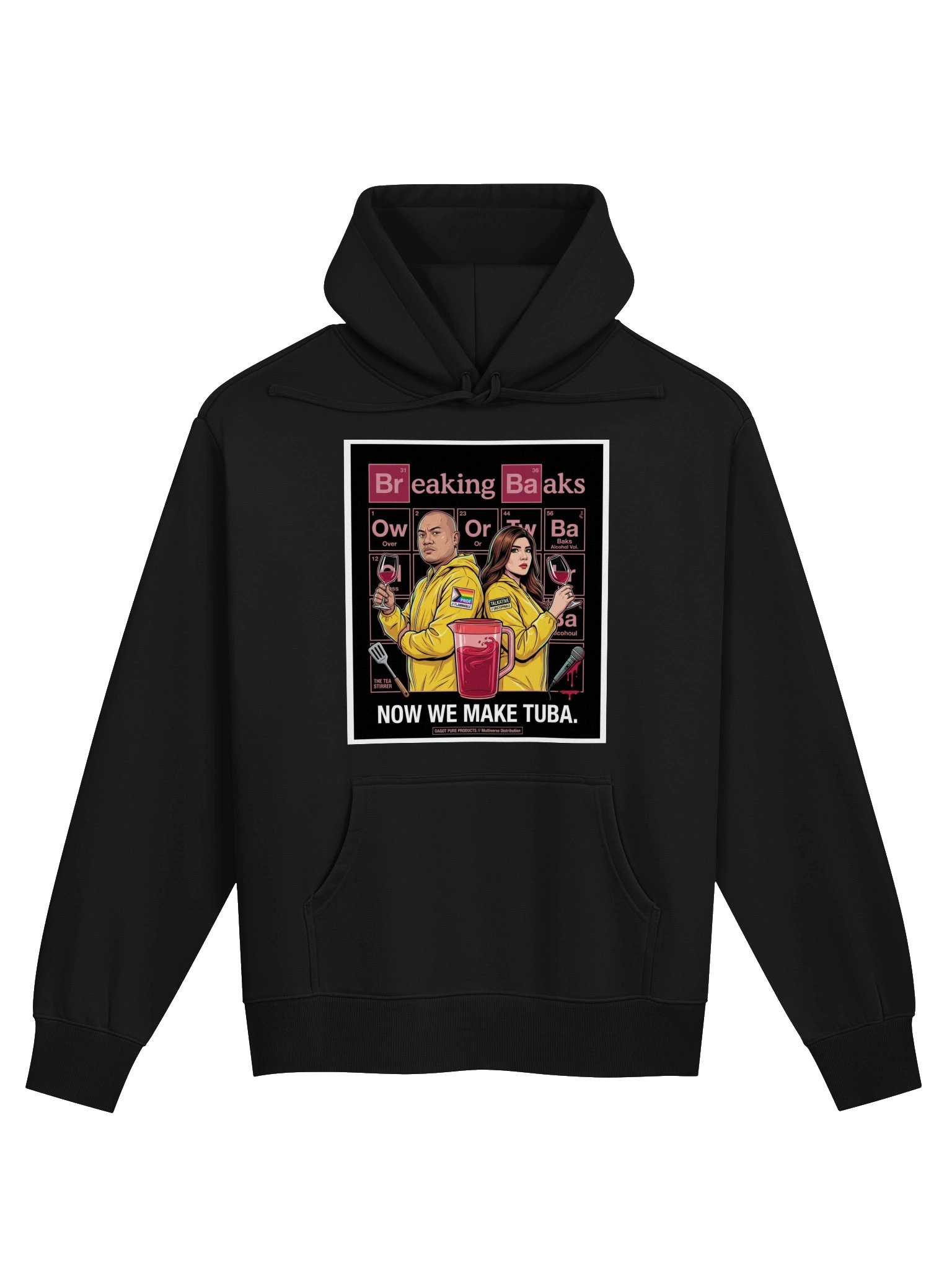 The "Breaking Baks" Heavyweight Hoodie product image (1)