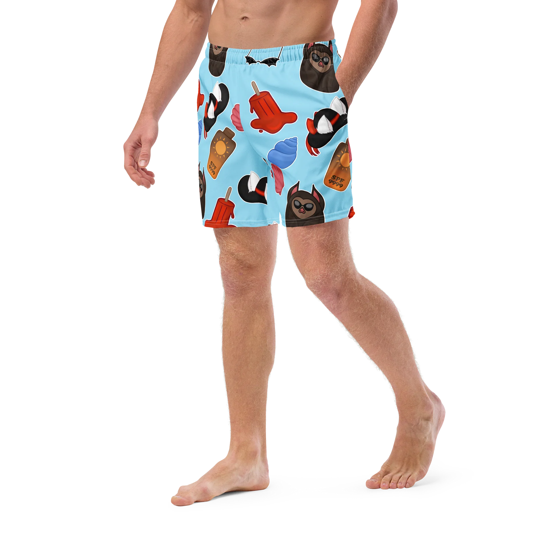 Multi-Print Swim Trunks product image (5)