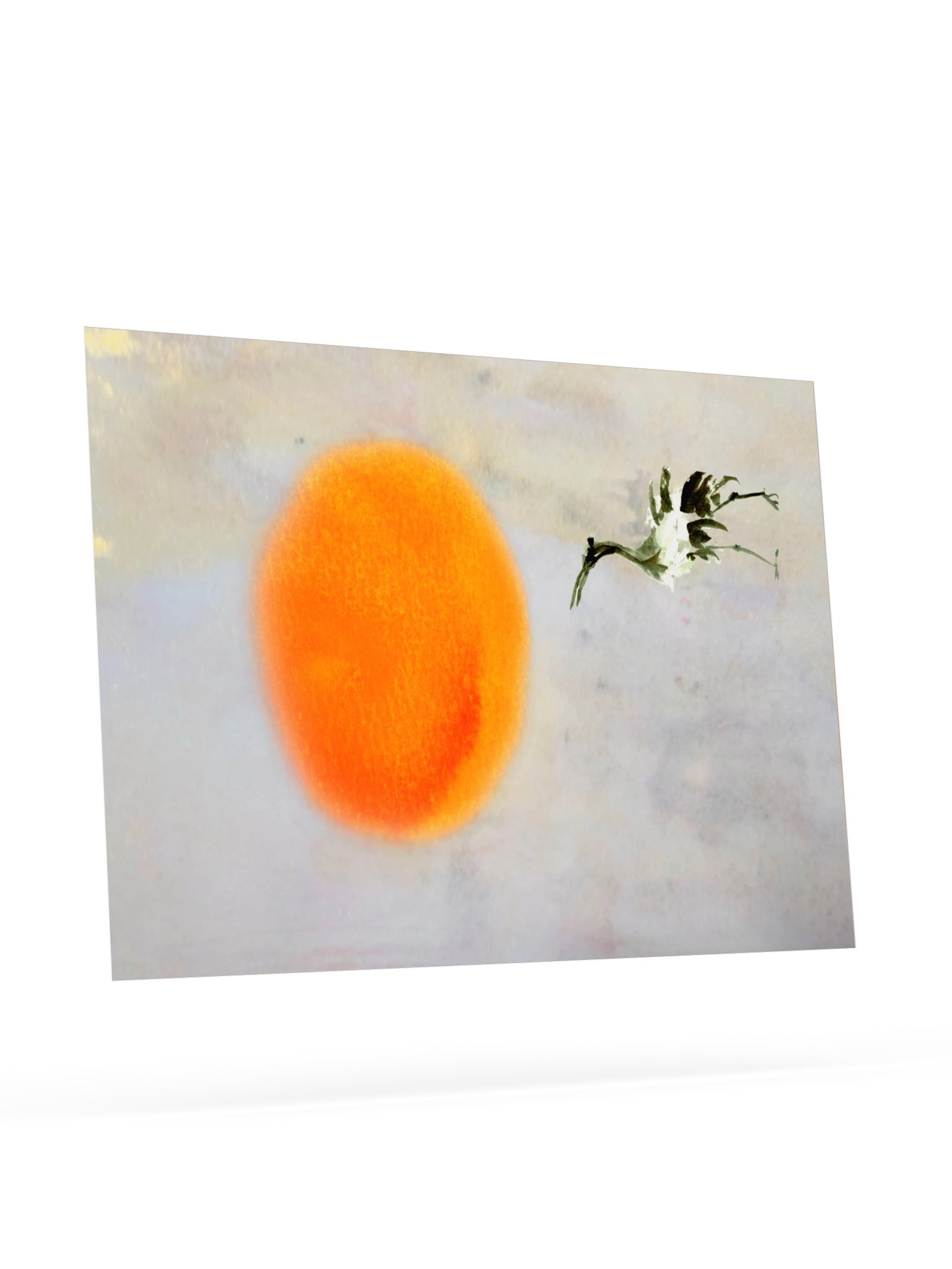 Japanese Sunset Crane Art Print product image (43)