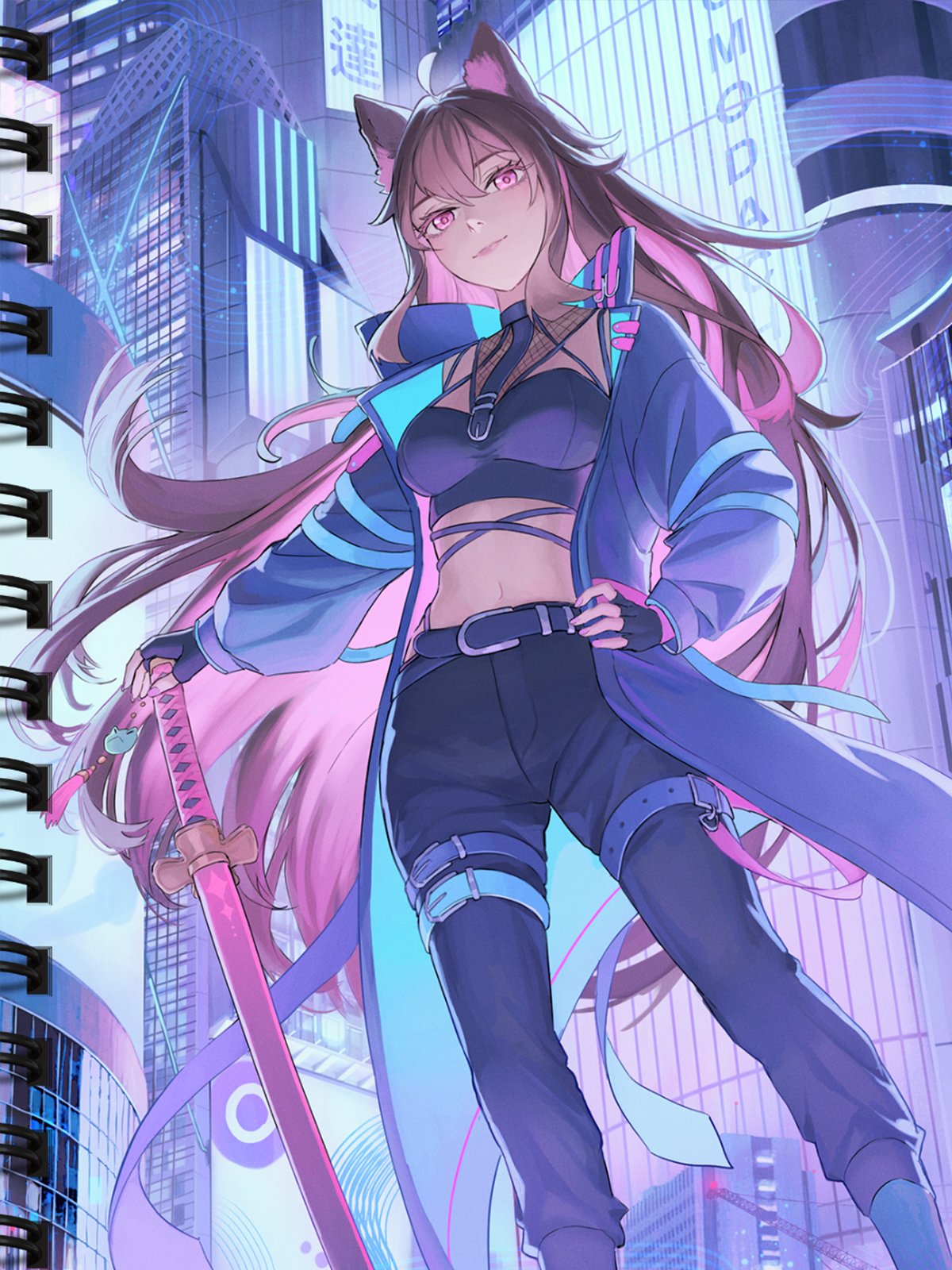 【Notebook】- Myun Cyber Katana product image (1)