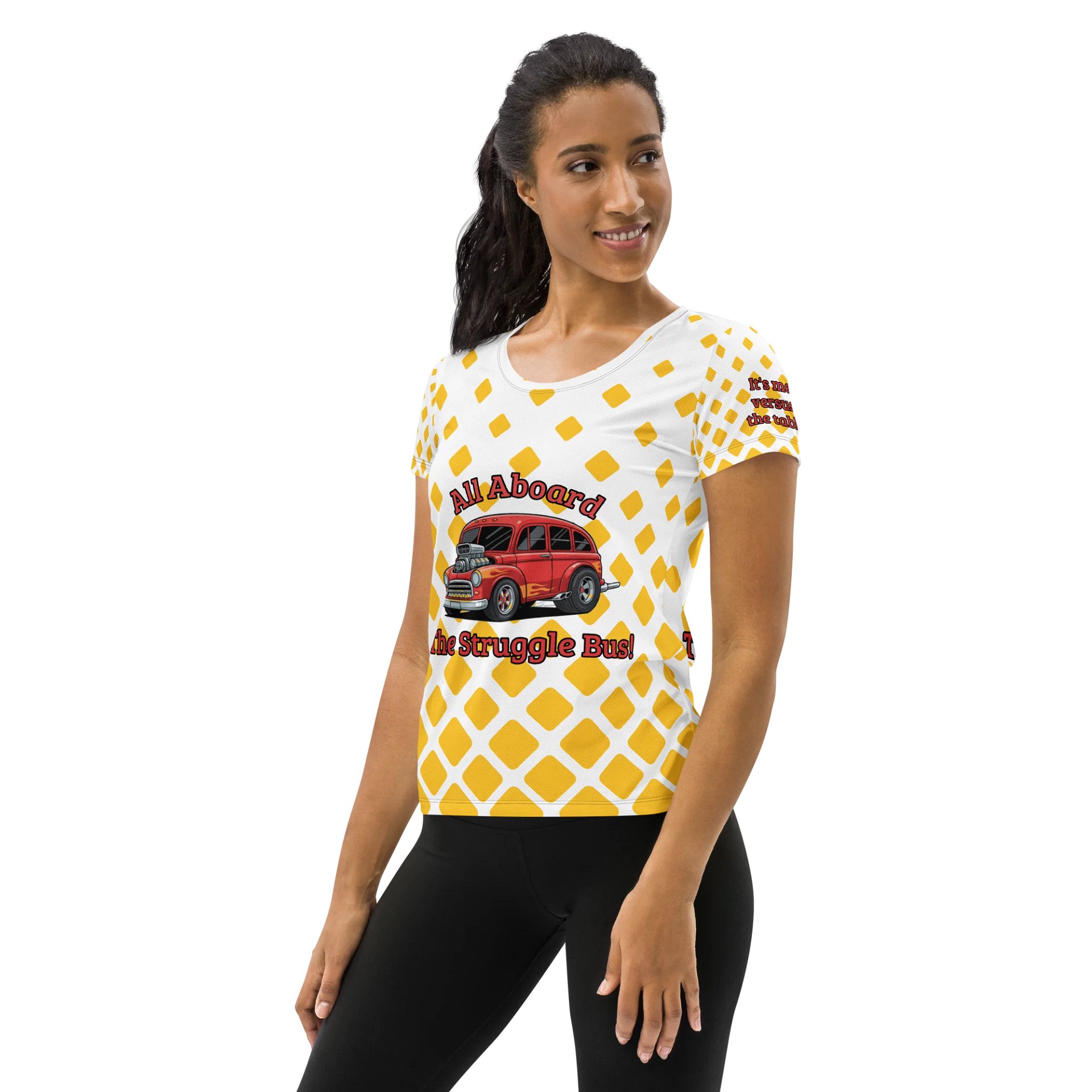 Struggle Bus Women's Athletic Tee product image (3)