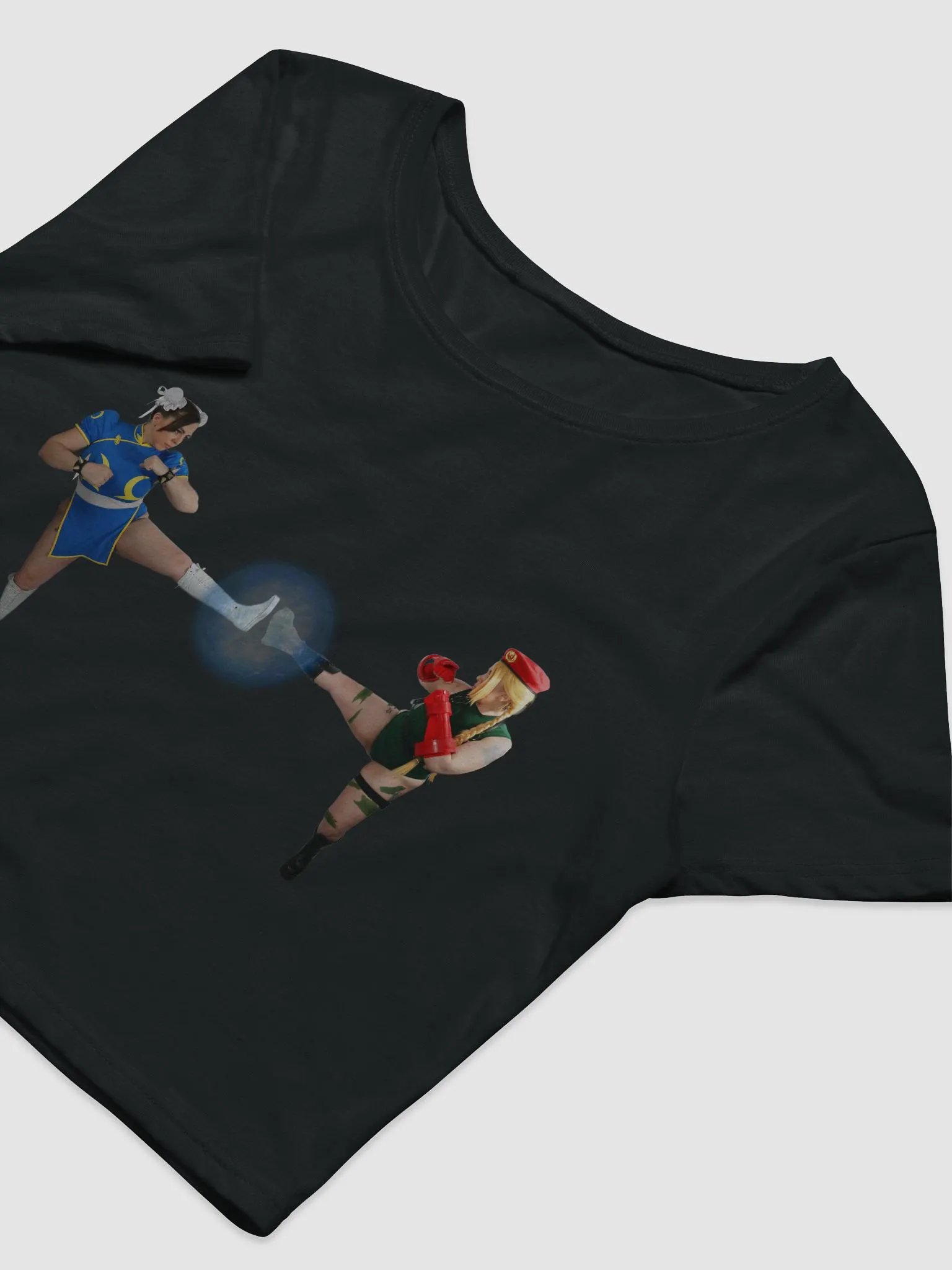 Chun Li x Cammy Crop Top product image (5)