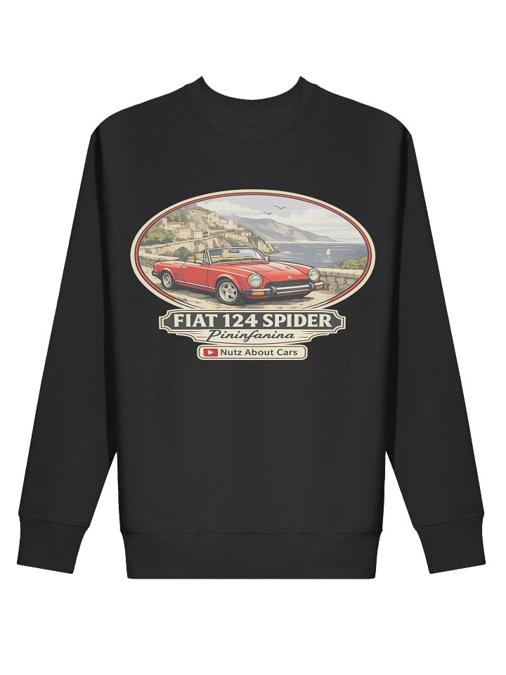Vintage Fiat 124 Spider Pininfarina Sweatshirt product image (10)