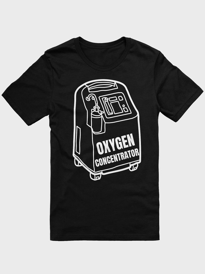 oxygen concentrator graphic Unisex T-Shirt product image (1)
