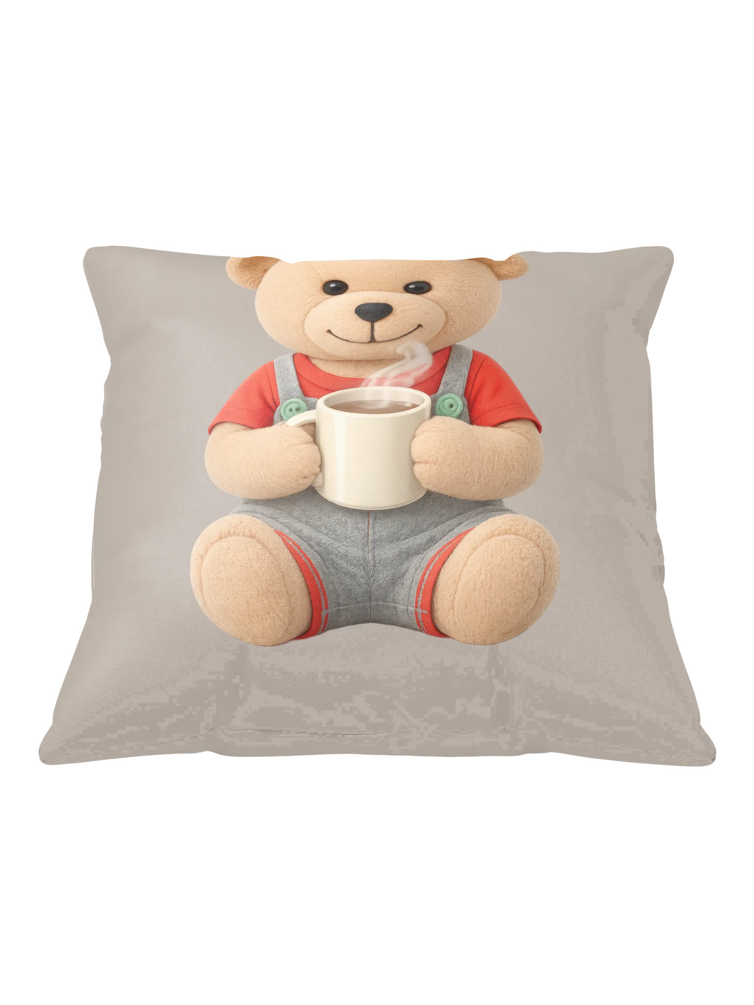 Morning Coffee Teddy Pillow product image (3)