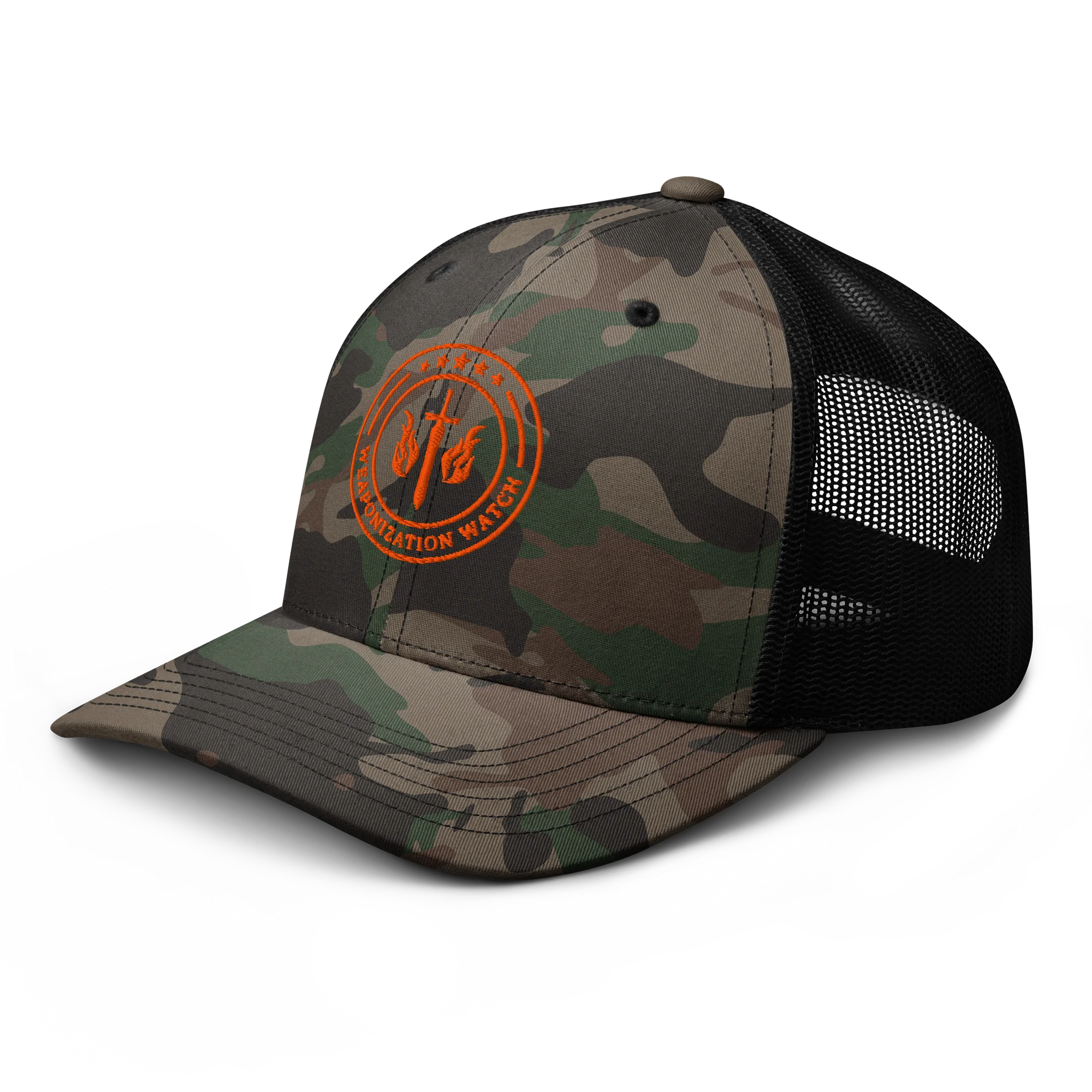 WW Camo & Orange Emblem Cap product image (4)