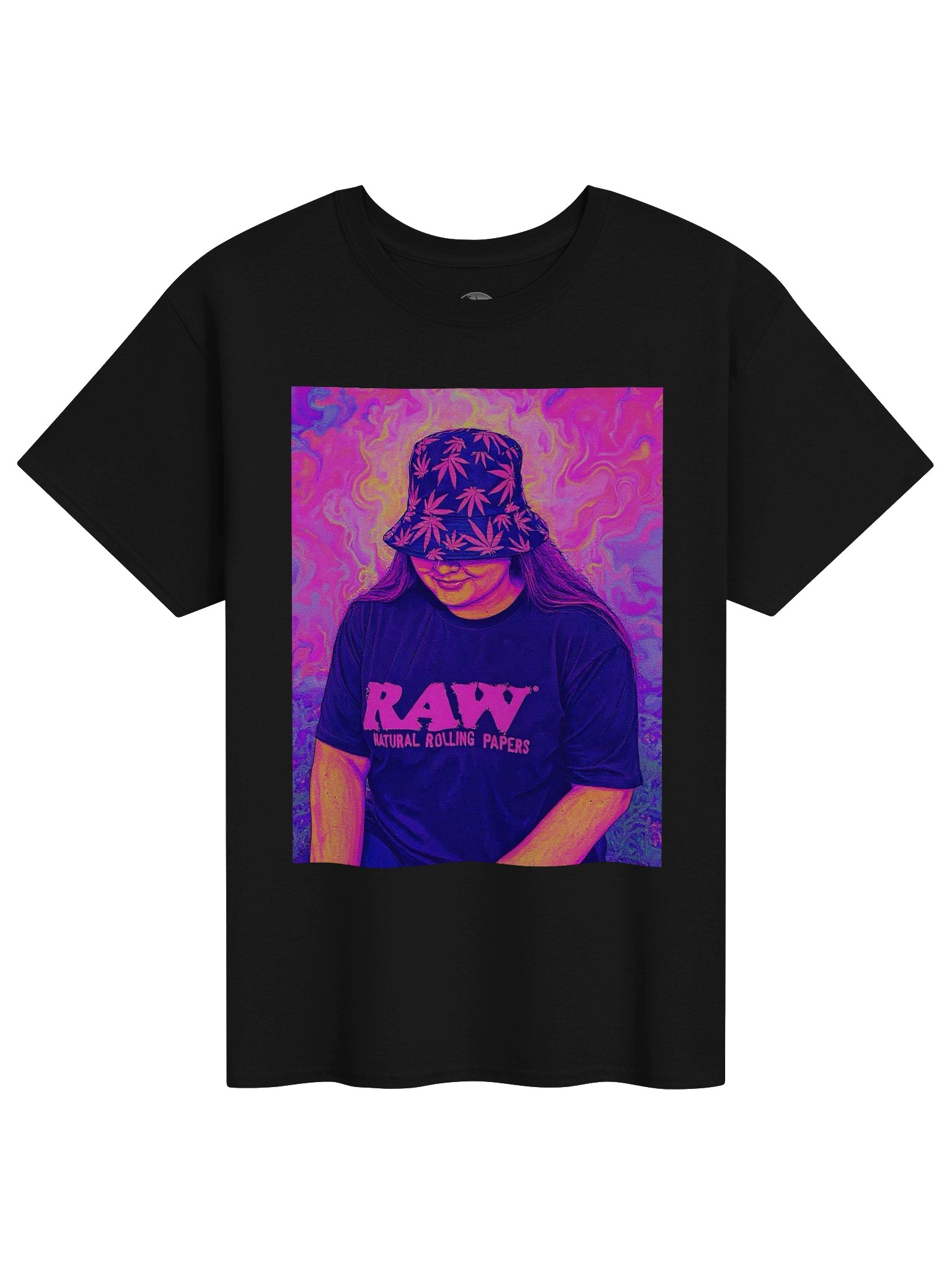Alani - Psychedelic Neon RAW Graphic Tee product image (1)