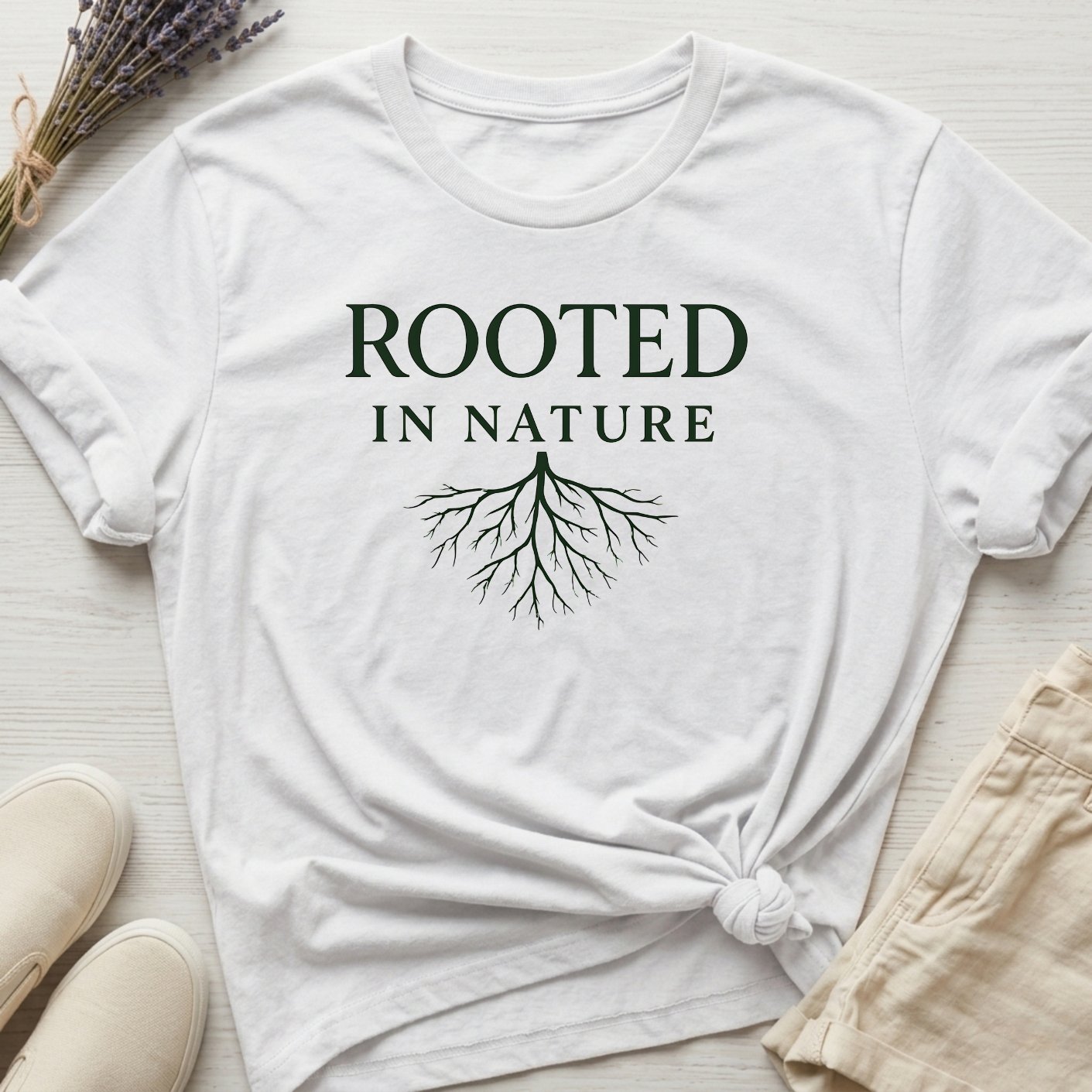 Heritage Goods: "Rooted" Organic T-Shirt product image (1)