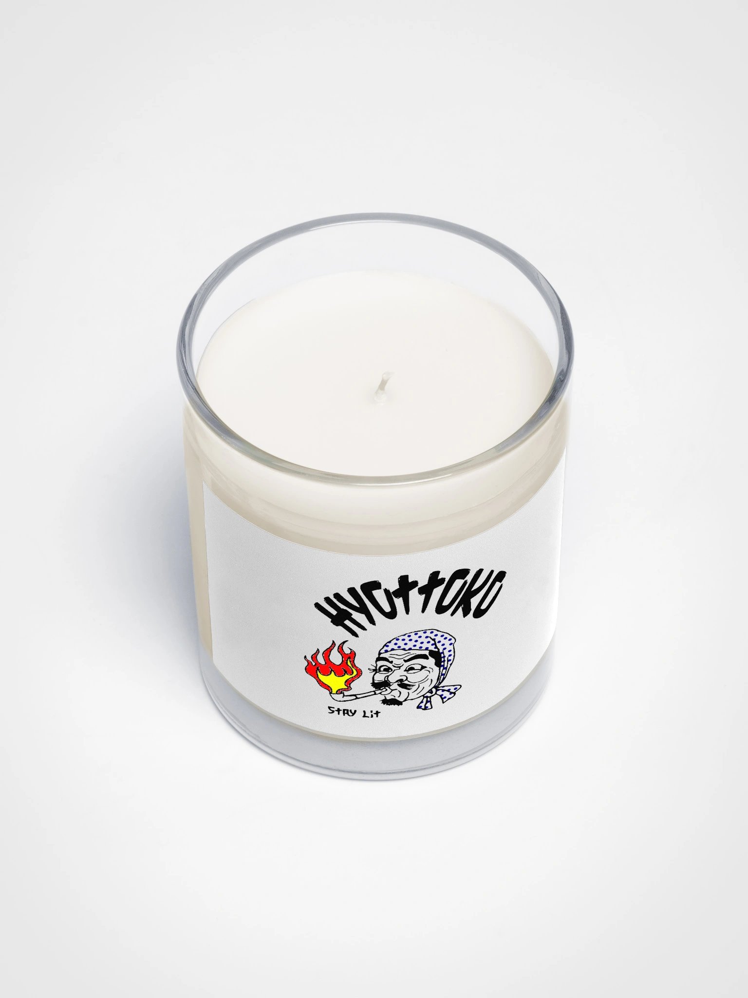 Hyottoko "Stay Lit" Soy Candle product image (3)