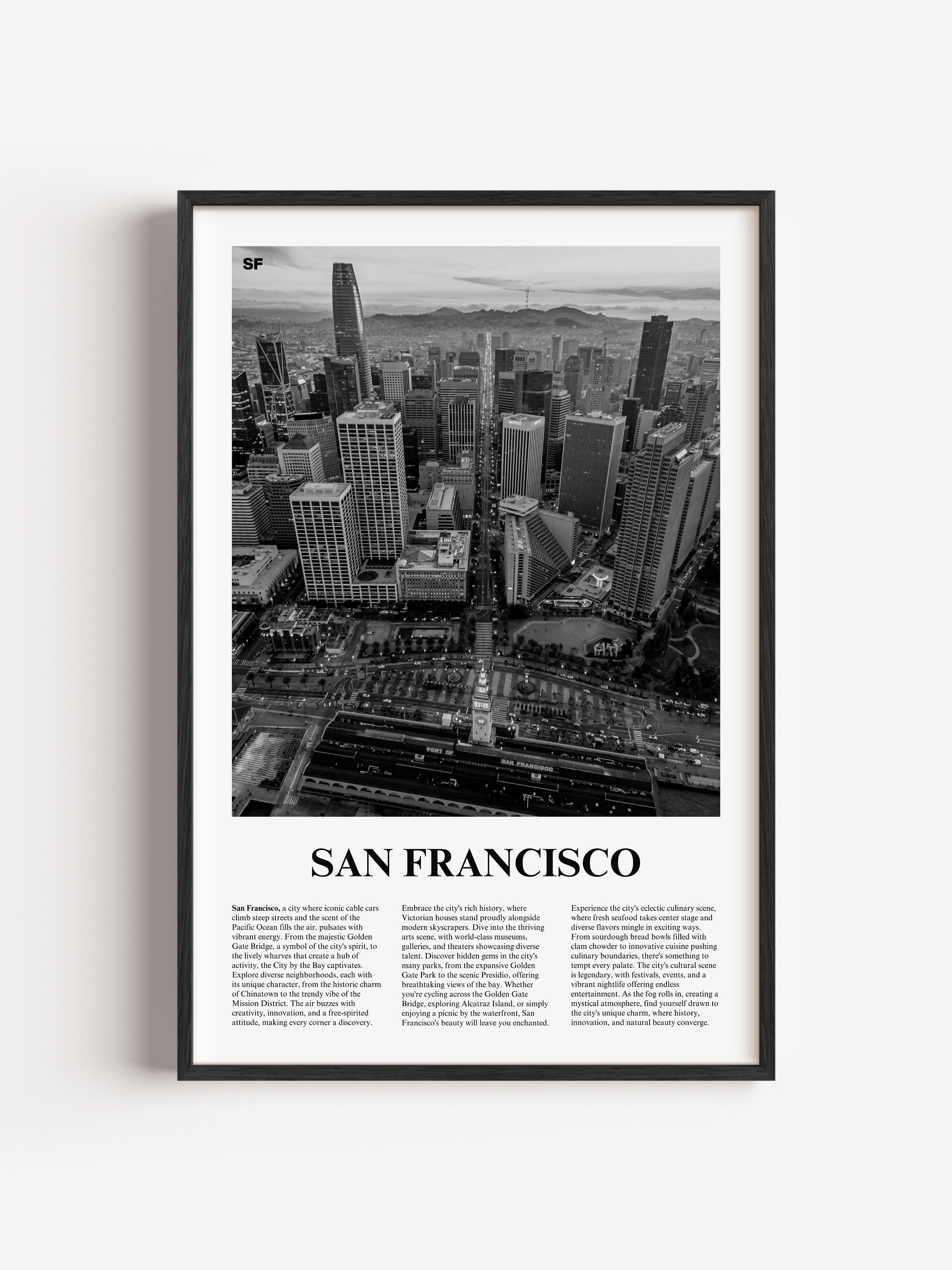 San Francisco 03 Newspaper Poster product image (1)