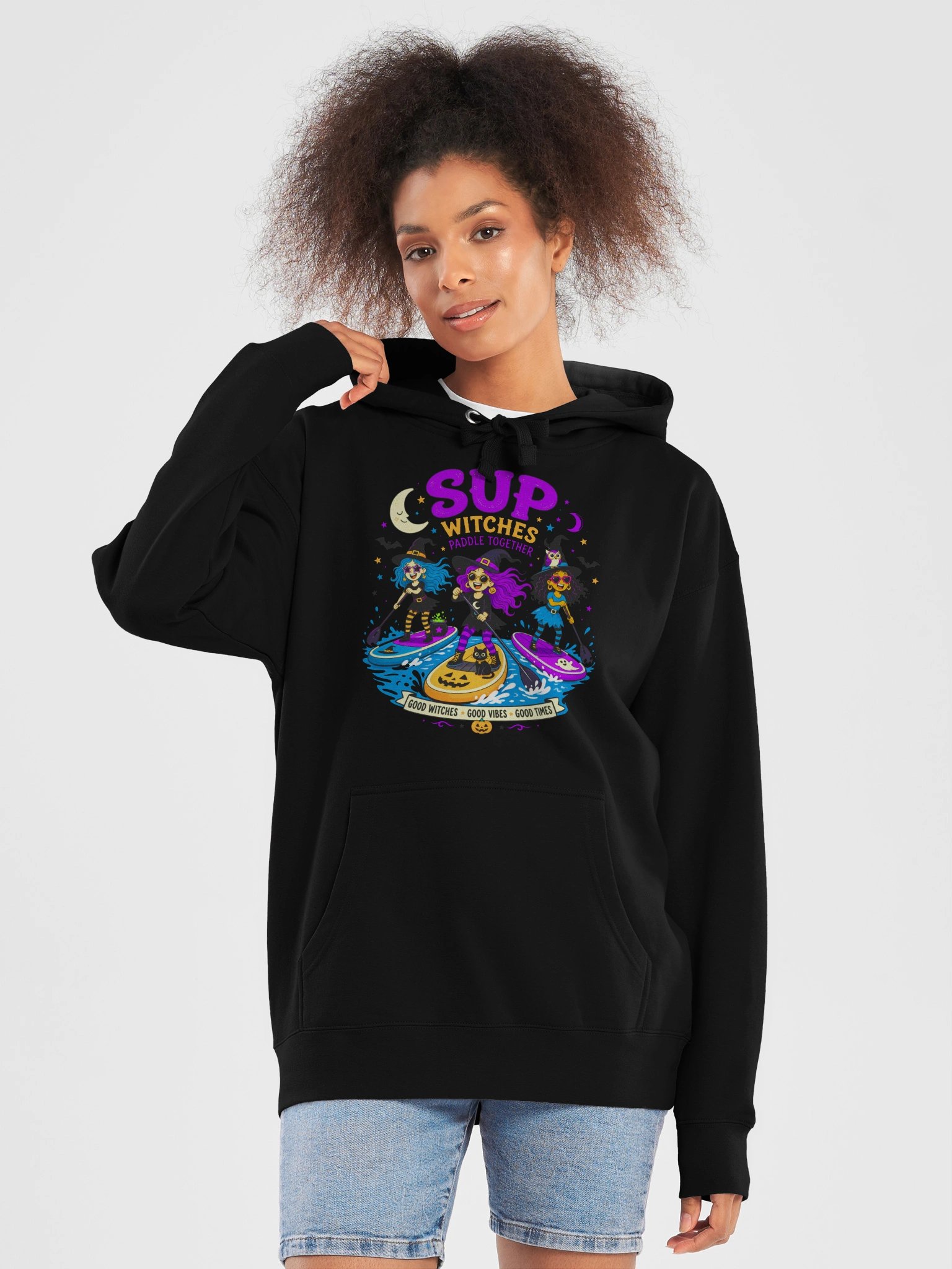 SUP Witches Paddle Together Hoodie product image (3)