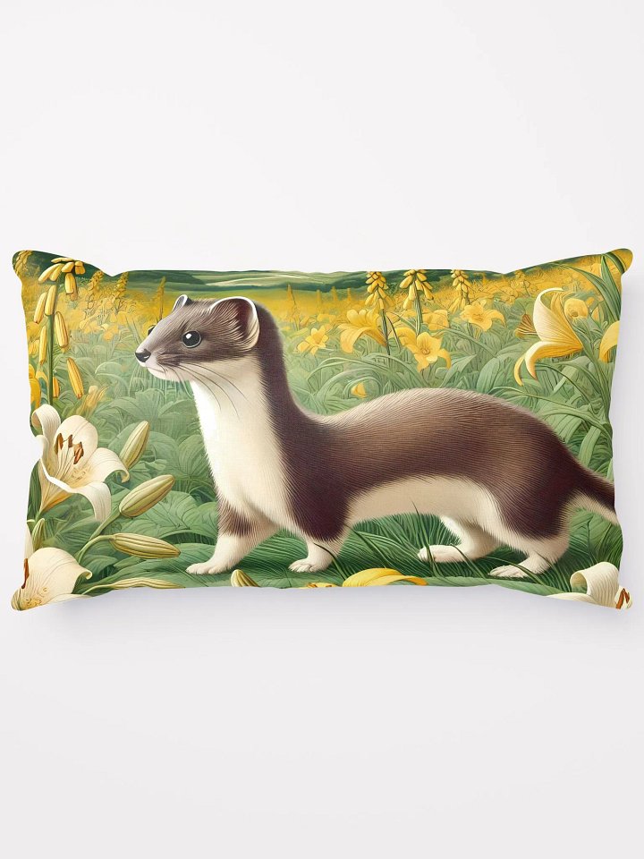 Weasel&Lilies Decorative Pillow product image (1)