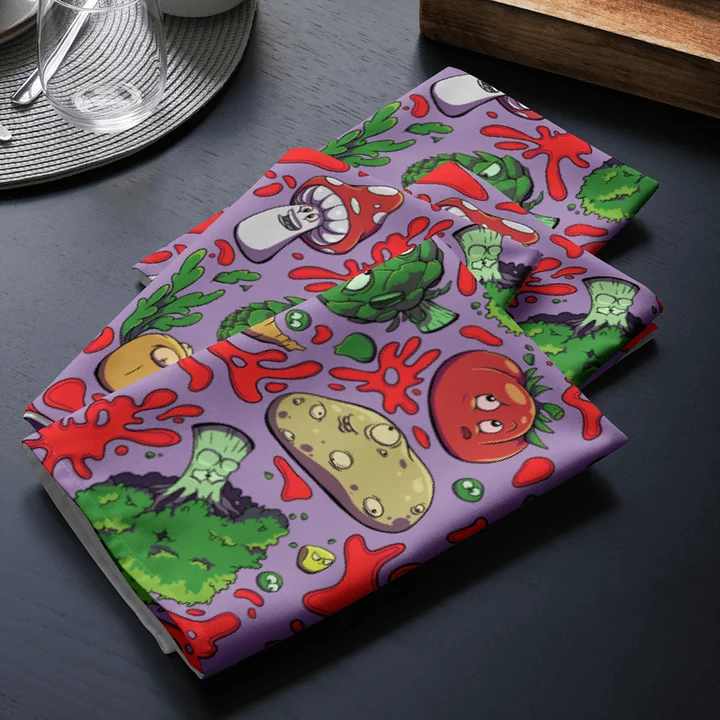Living Veggie Napkin Set product image (1)