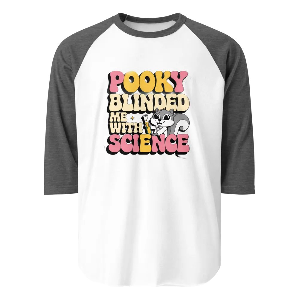 Science Squirrel ¾ Sleeve Tee product image (1)