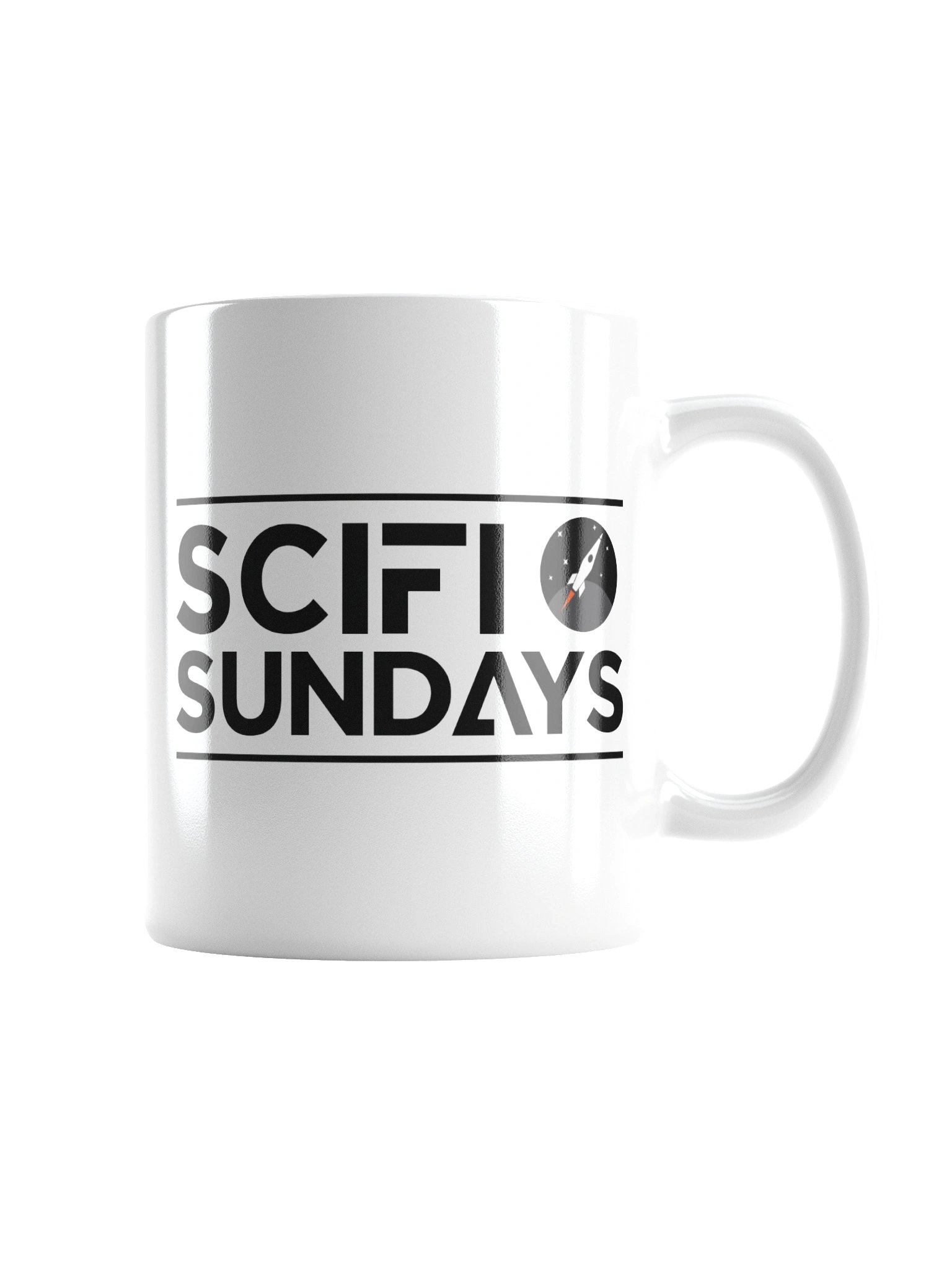 White SciFi Sundays Mug product image (8)