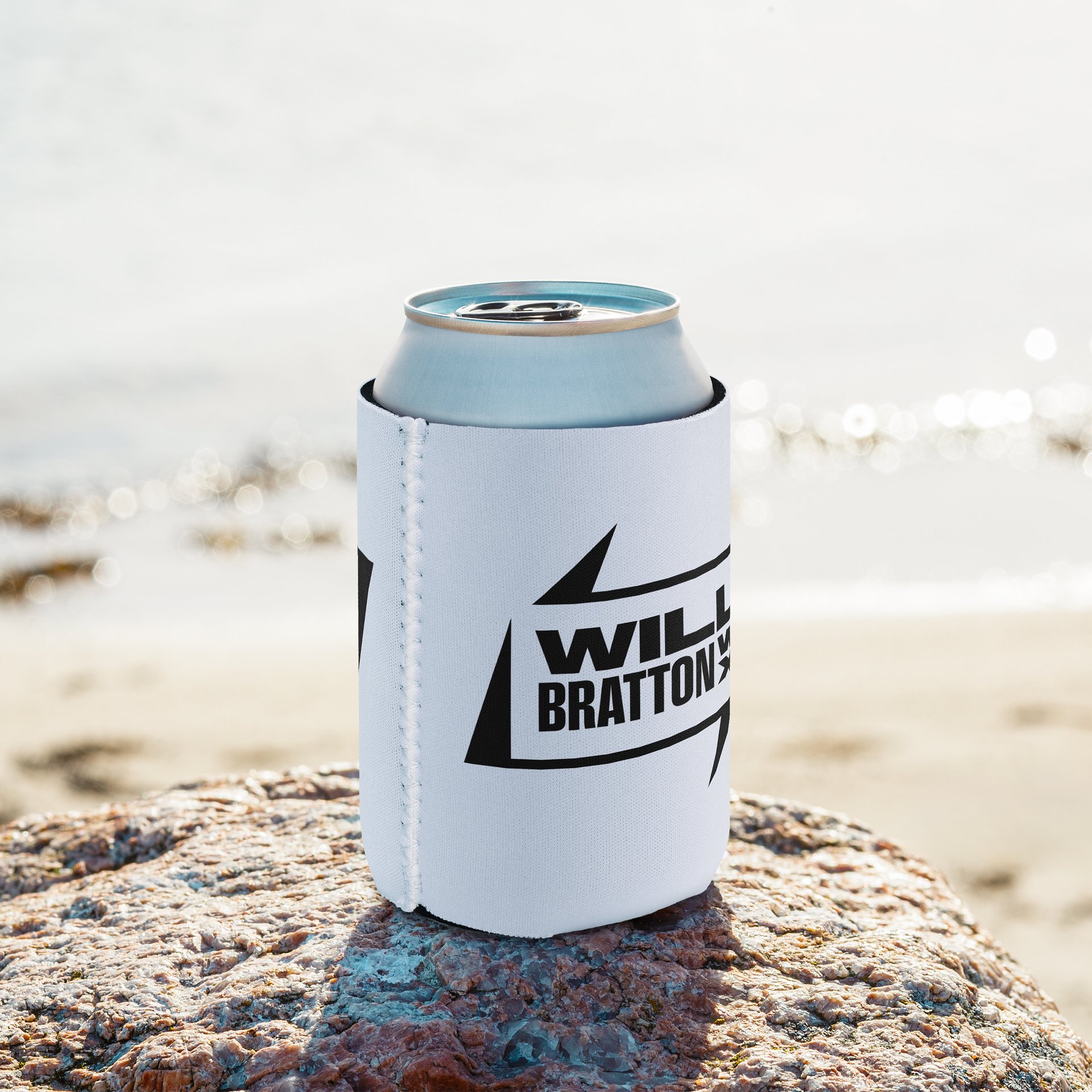 WillBrattonWx 12oz Koozie (White-out) product image (8)