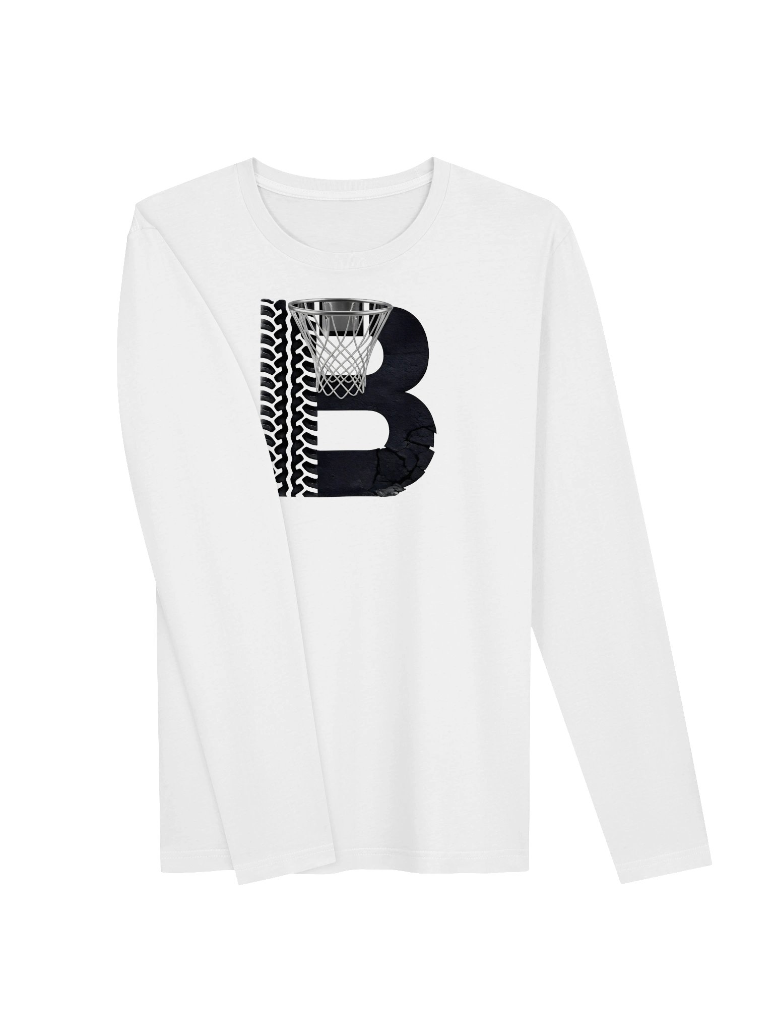 Blacktop Brand Basketball Long Sleeve Tee product image (3)