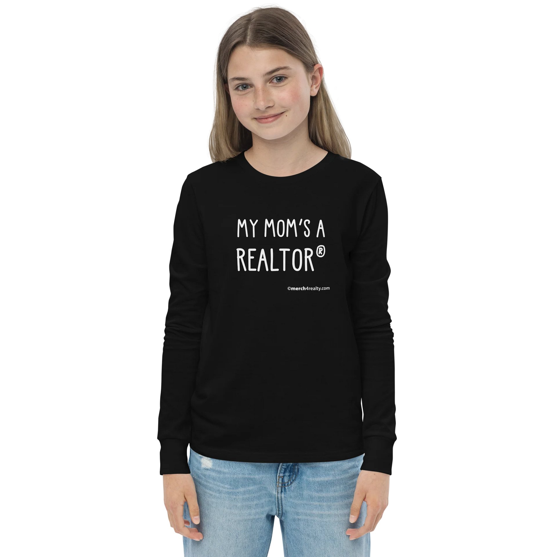 My Mom's a REALTO® Youth Long Sleeve Tee product image (1)