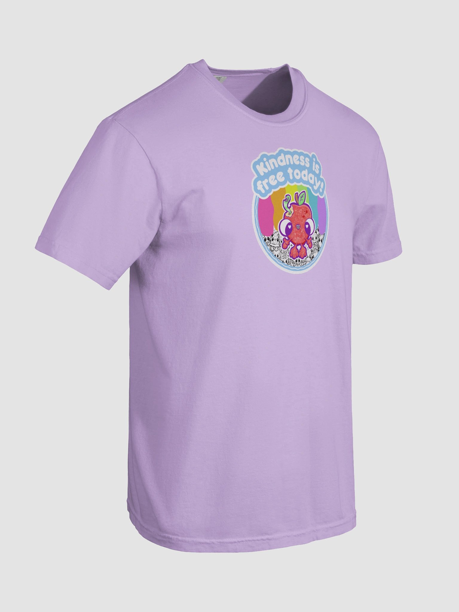 Kindness is free today! Heavyweight Tshirt product image (8)