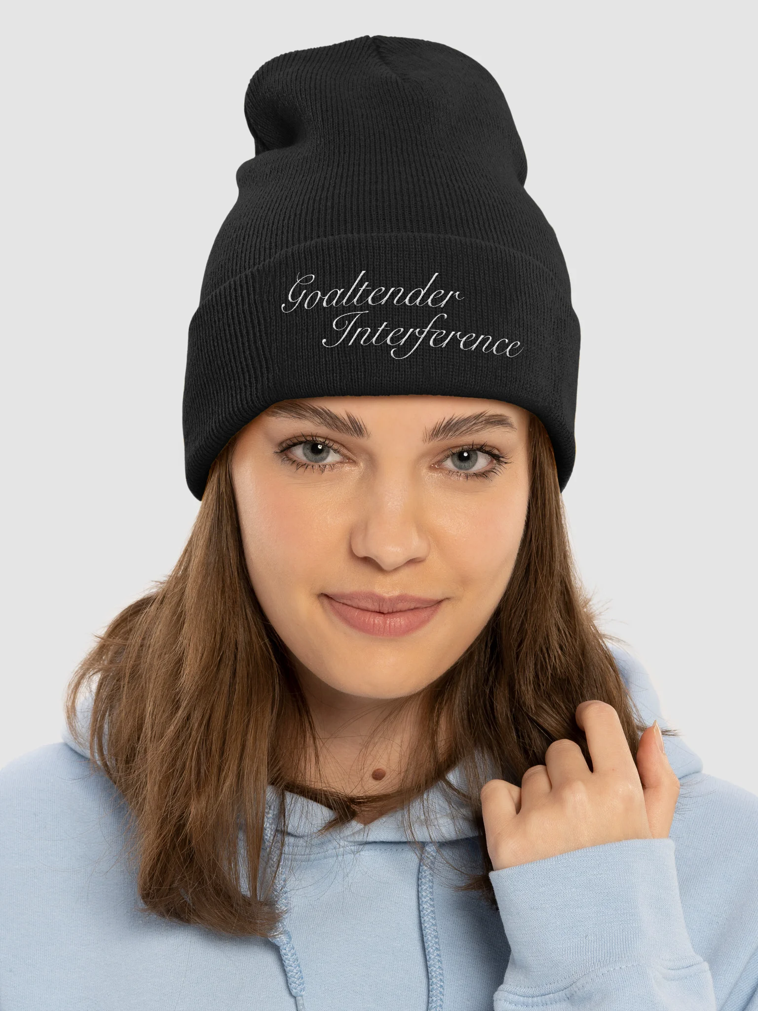 goaltender interference beanie product image (2)