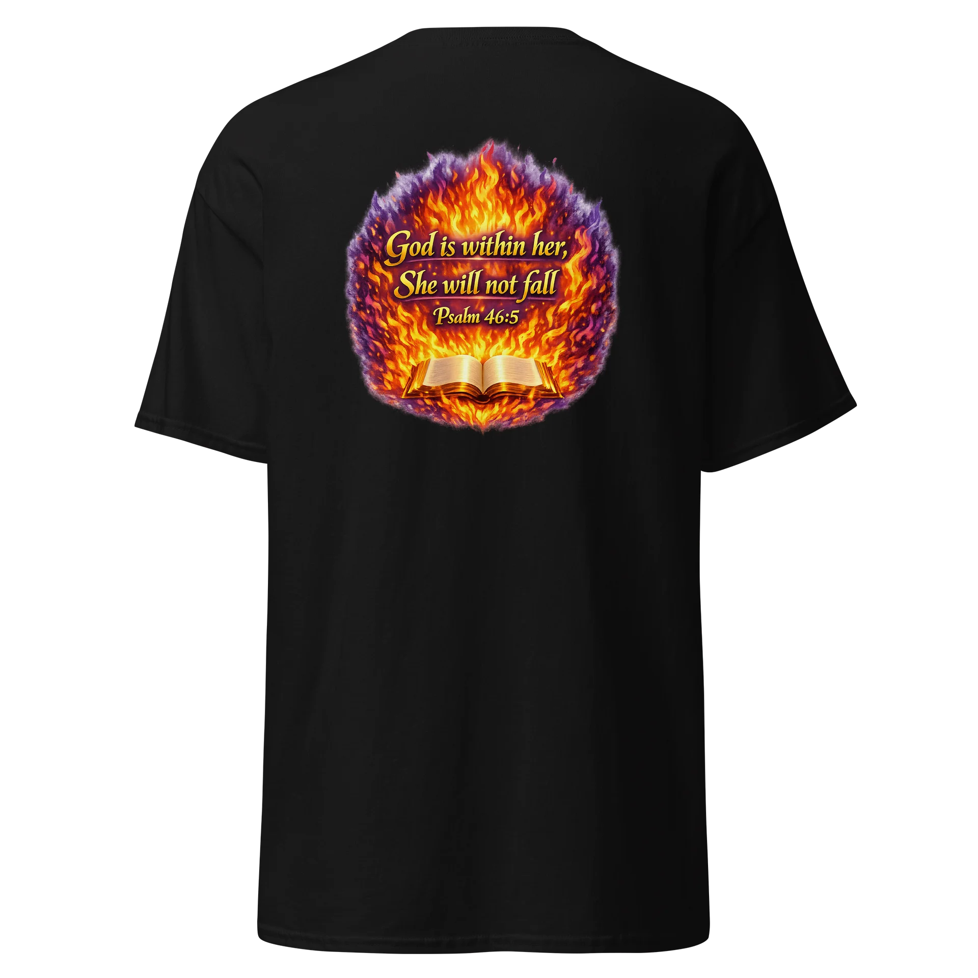 Neon Jesus Fire & Cross Tee product image (6)