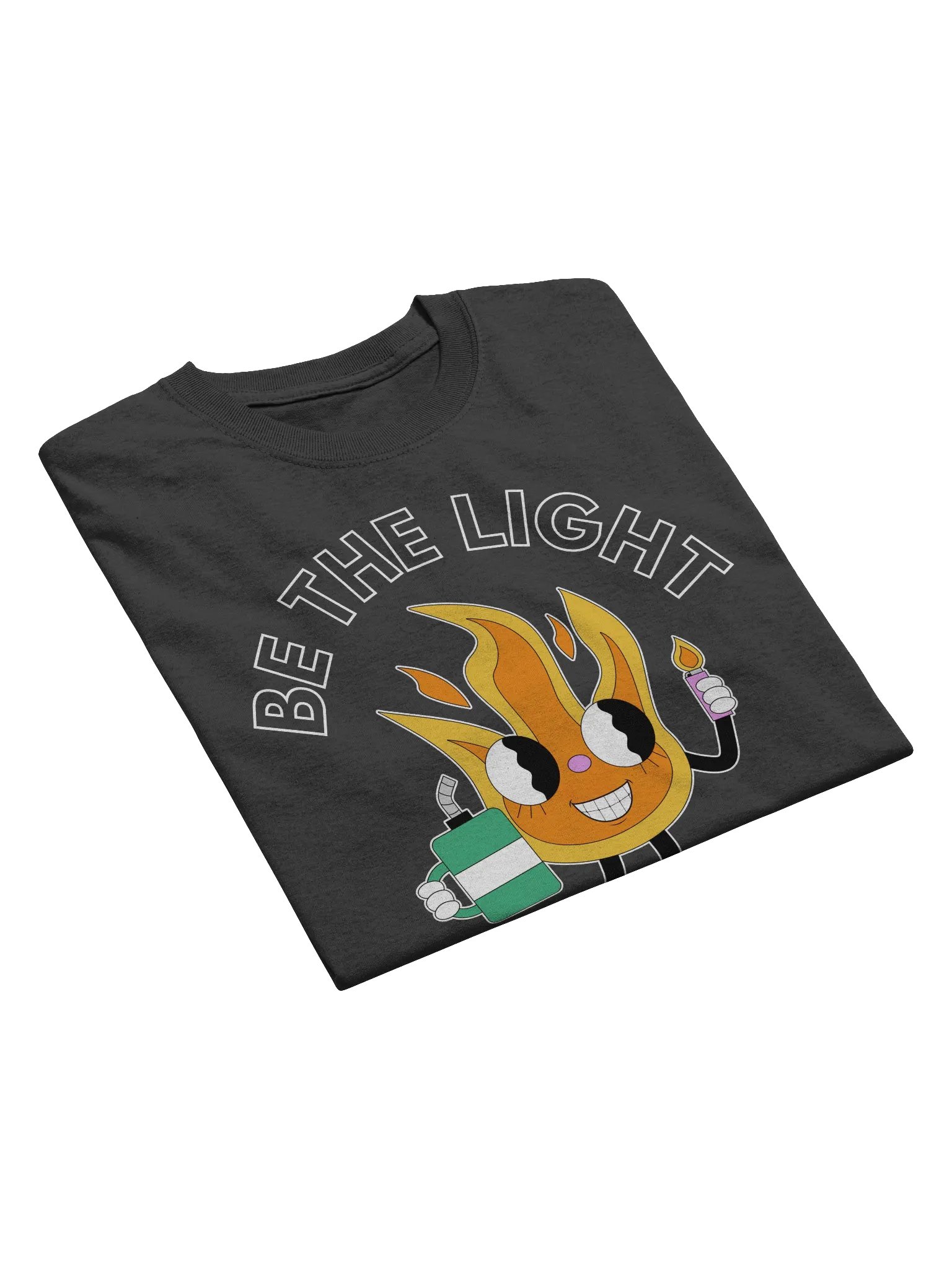 Be The Light You Want To See In The World T-Shirt - Dark color product image (5)