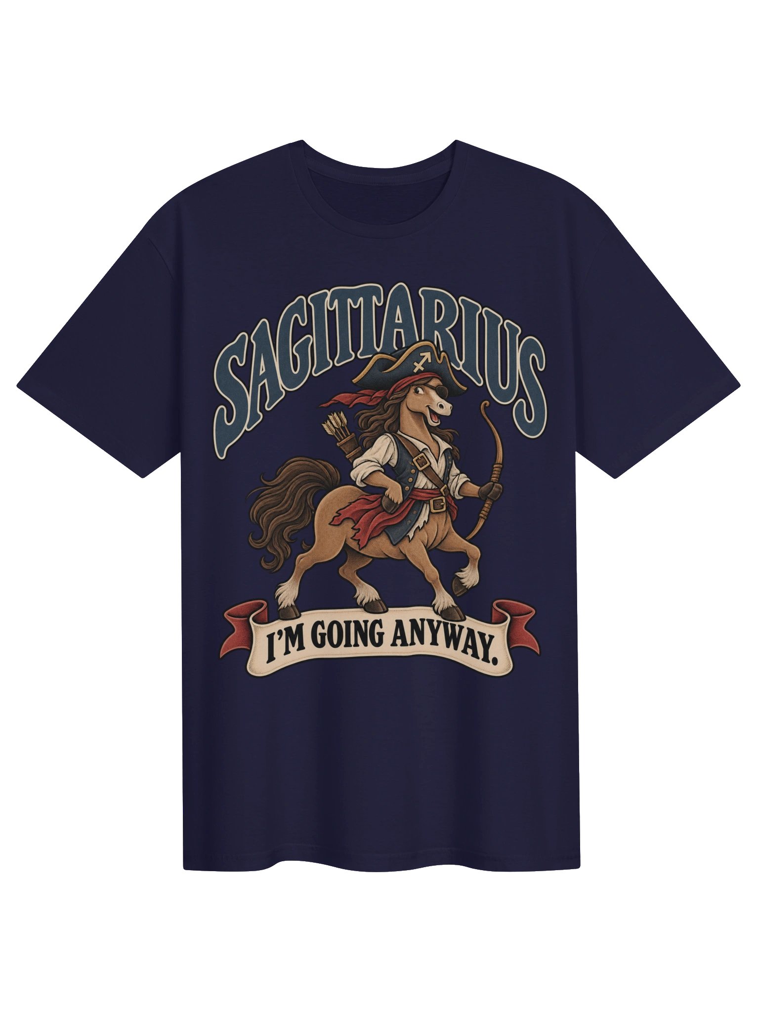 Sagittarius Halloween | I’m Going Anyway Tee product image (1)