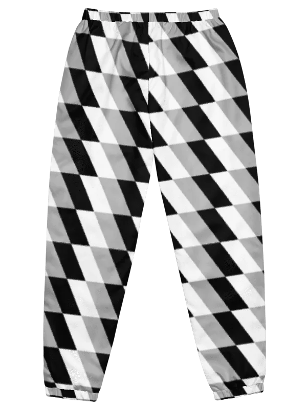 Monochrome Grid Track Pants product image (2)
