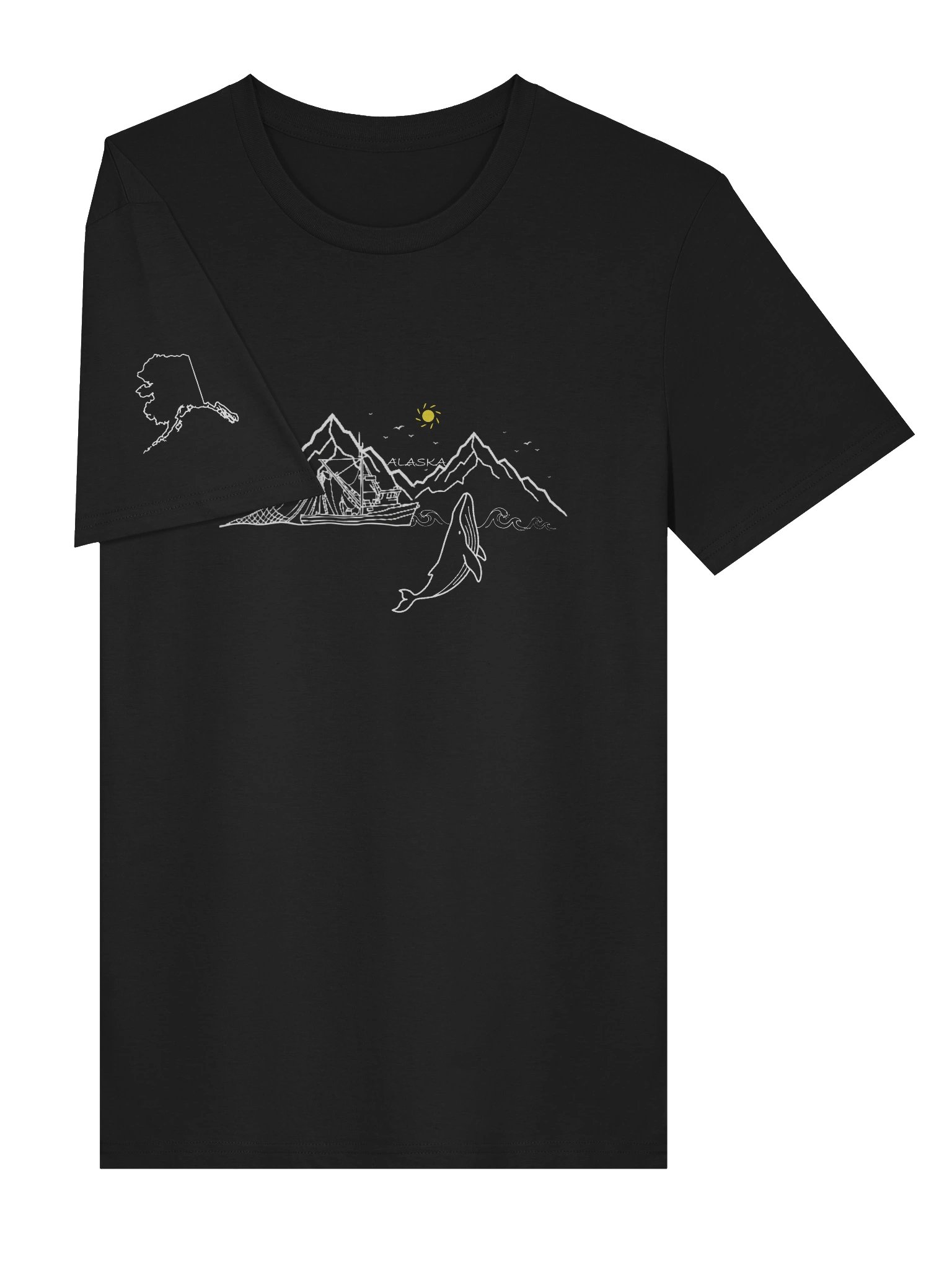 DELUXE "HUMPBACK" ORGANIC COTTON TEE product image (7)