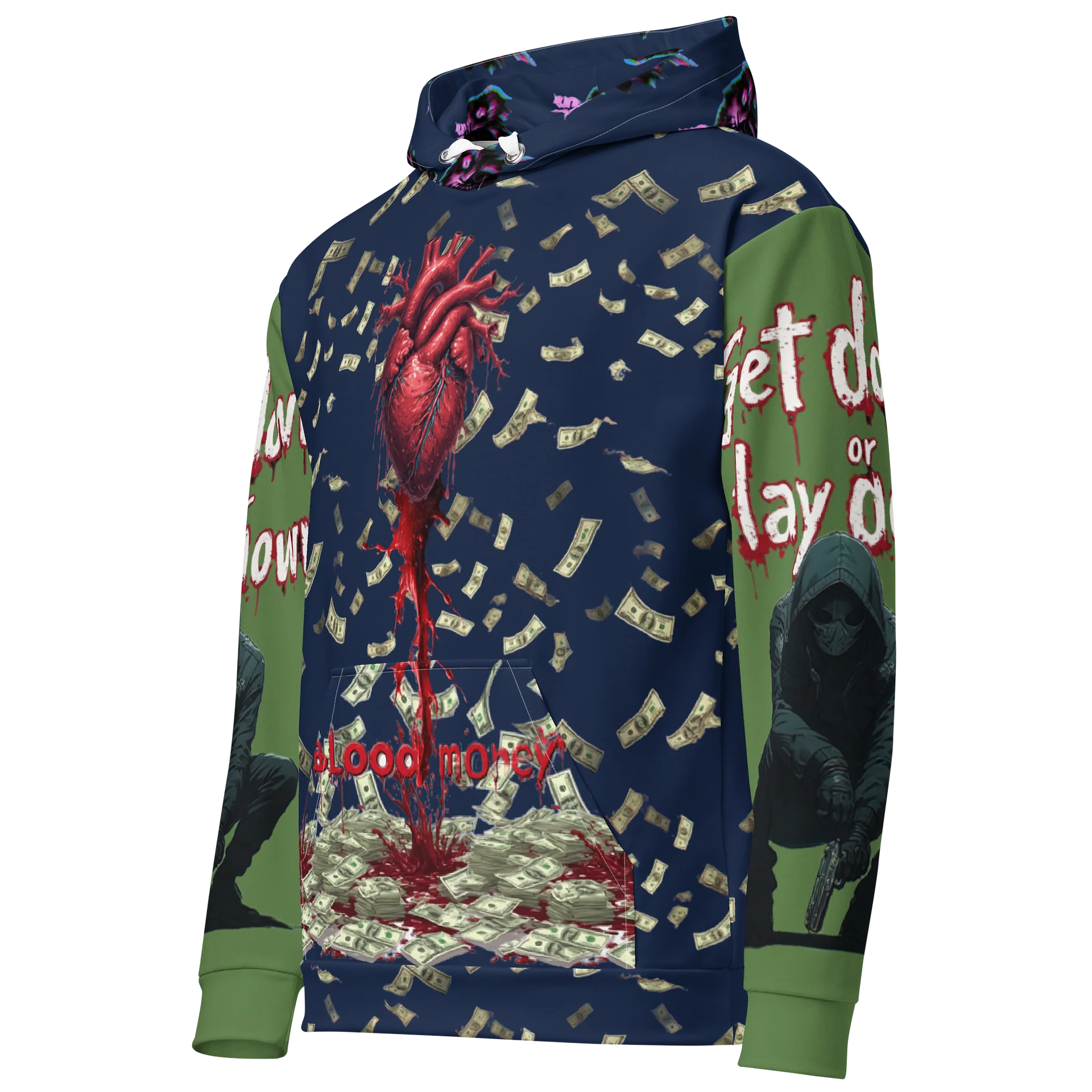 Get down blood money All-Over Hoodie product image (3)