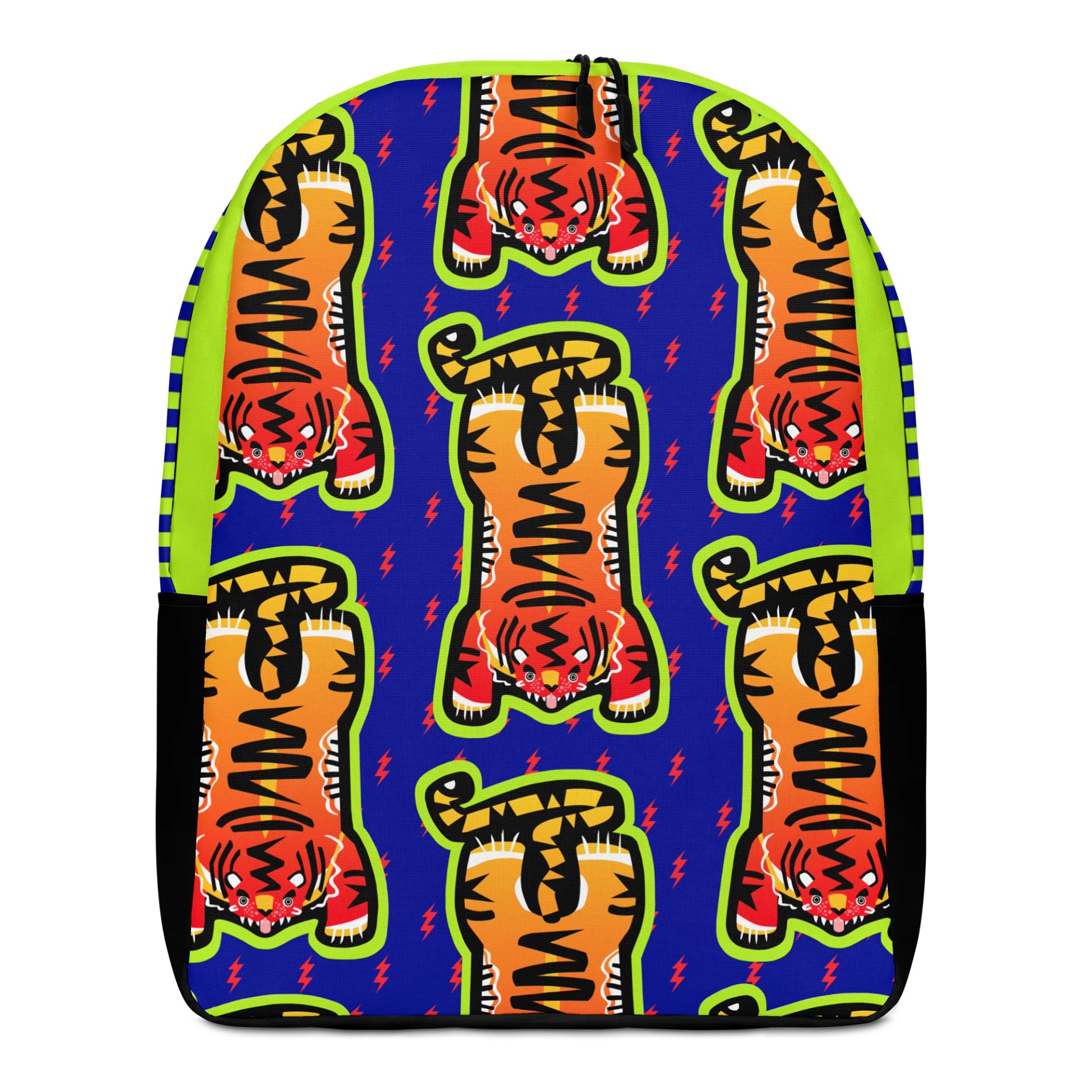 Lime & Blue Tiger Backpack product image (3)