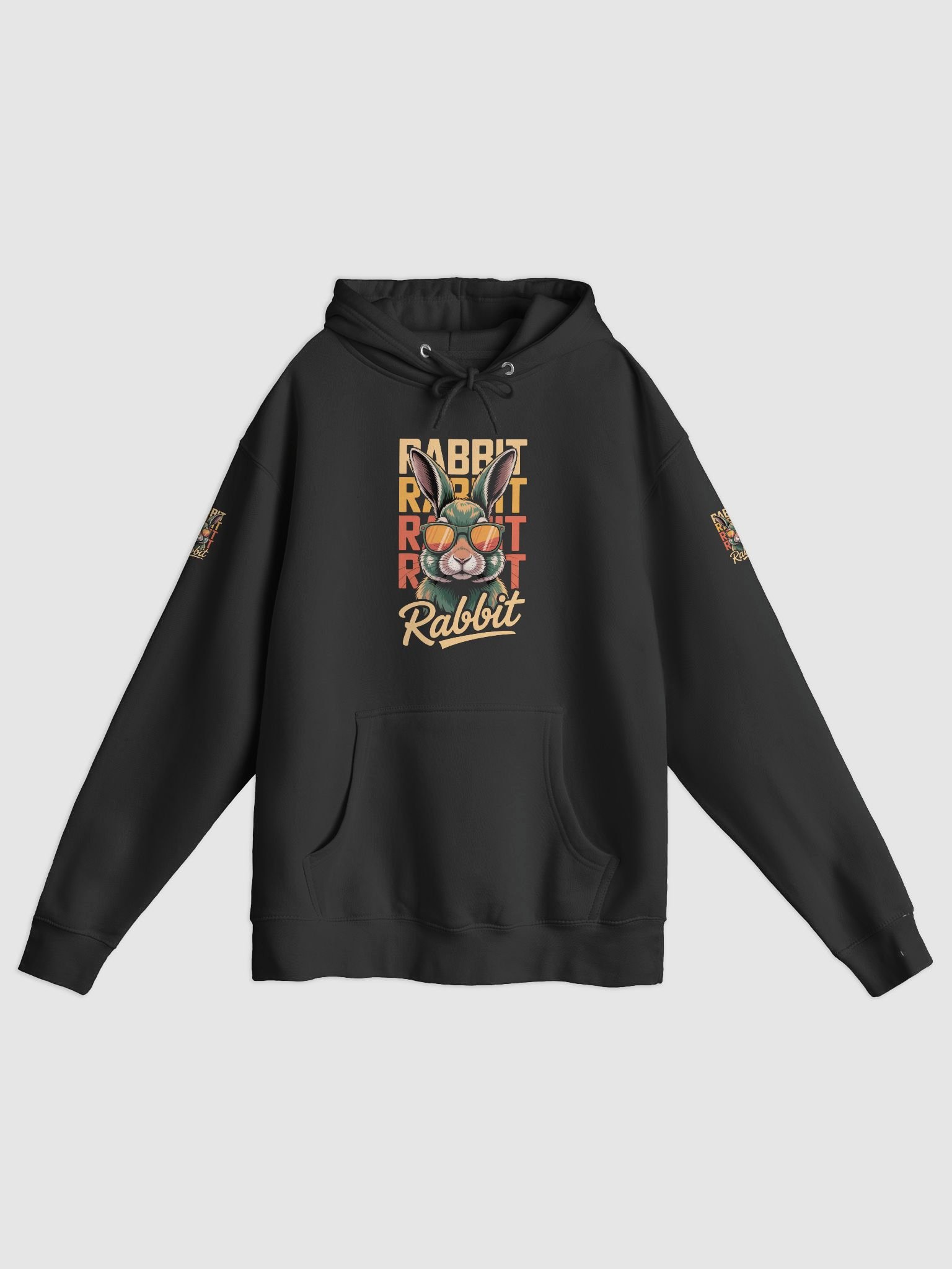 Cool Rabbit Vibes Pullover Hoodie product image (3)