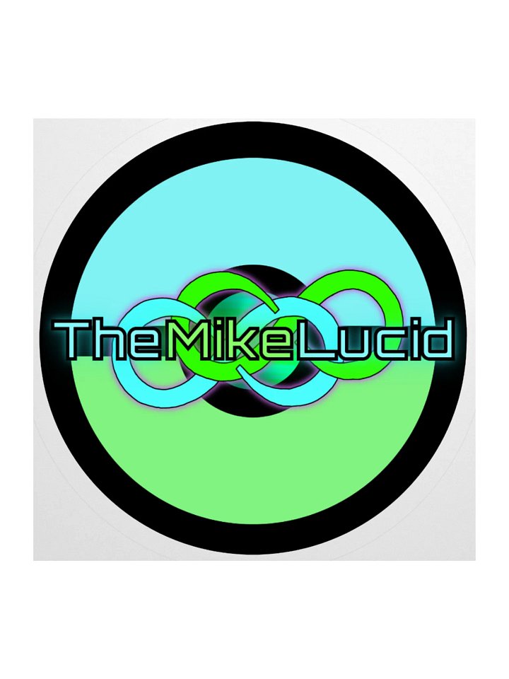TheMikeLucid Logo Sticker!! product image (1)
