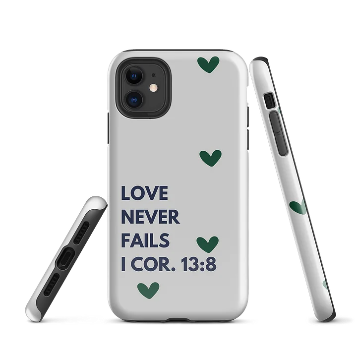 Love Never Fails iPhone® Tough Case product image (1)