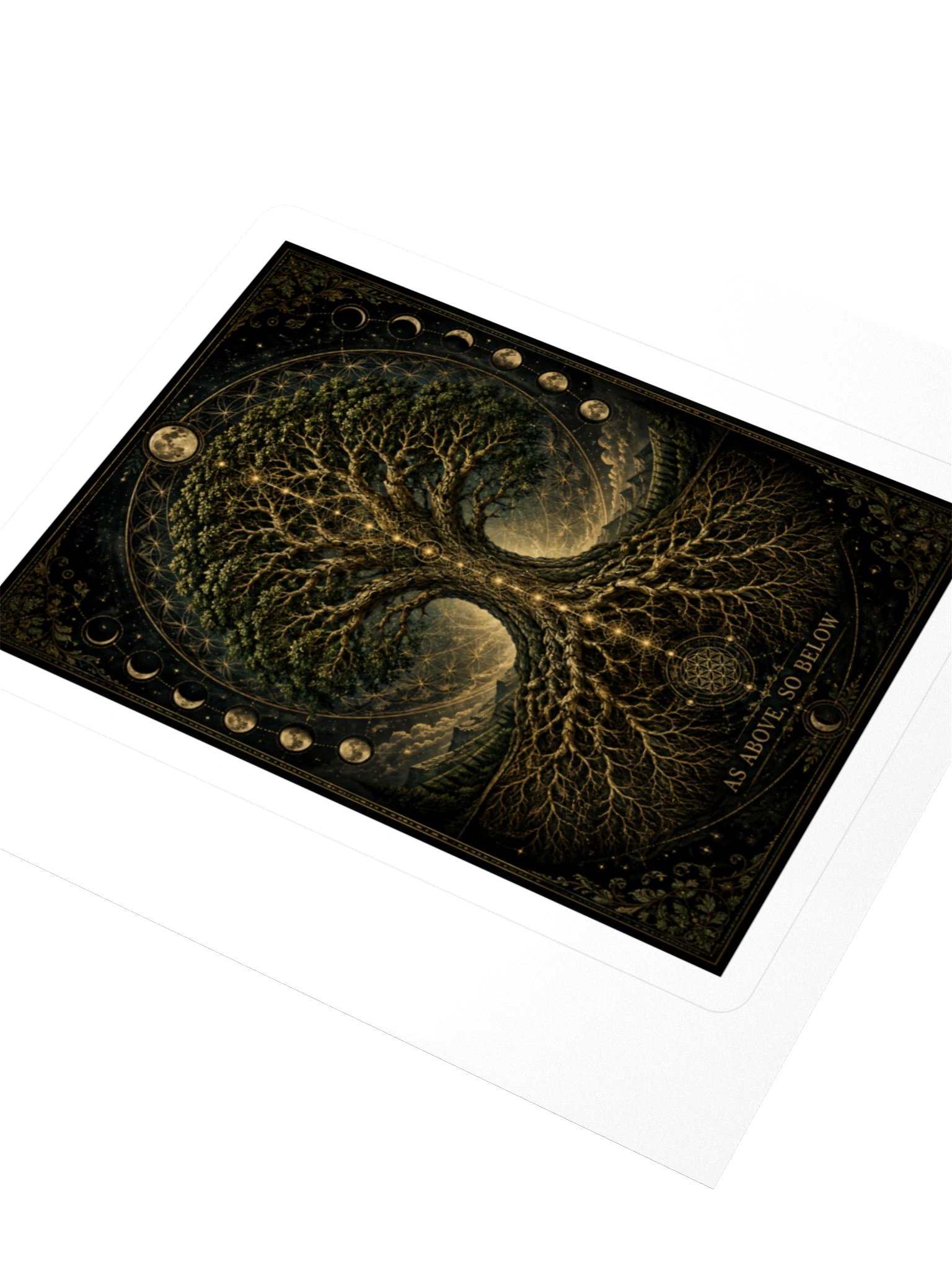 As Above, So Below Celestial Tree Sticker product image (9)
