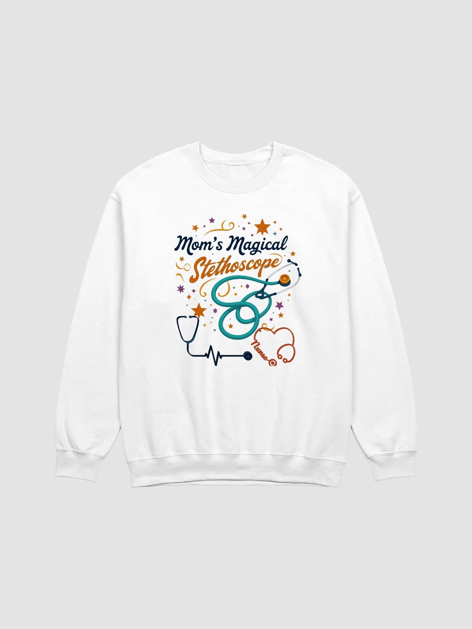 Mom's Magical Stethoscope Crewneck Sweatshirt product image (2)