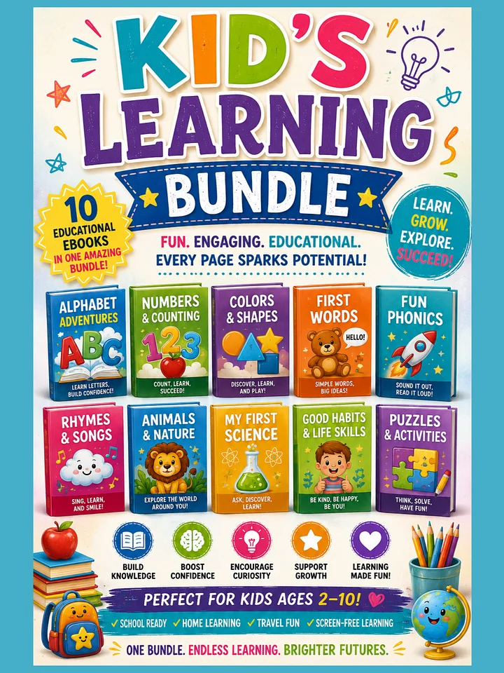 Kid's Learning Bundle product image (1)