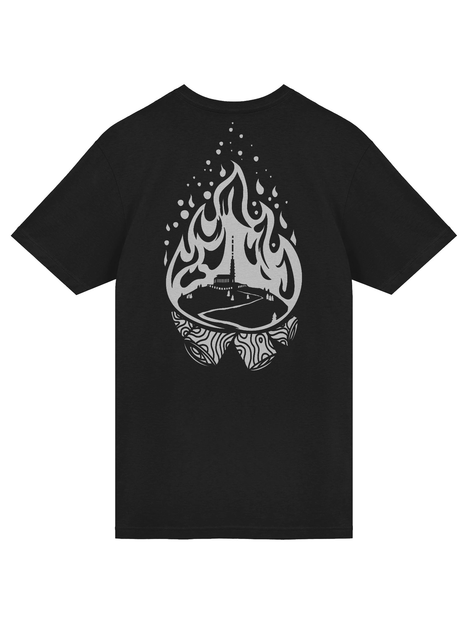 FIRESIDE T-Shirt (Black) product image (6)