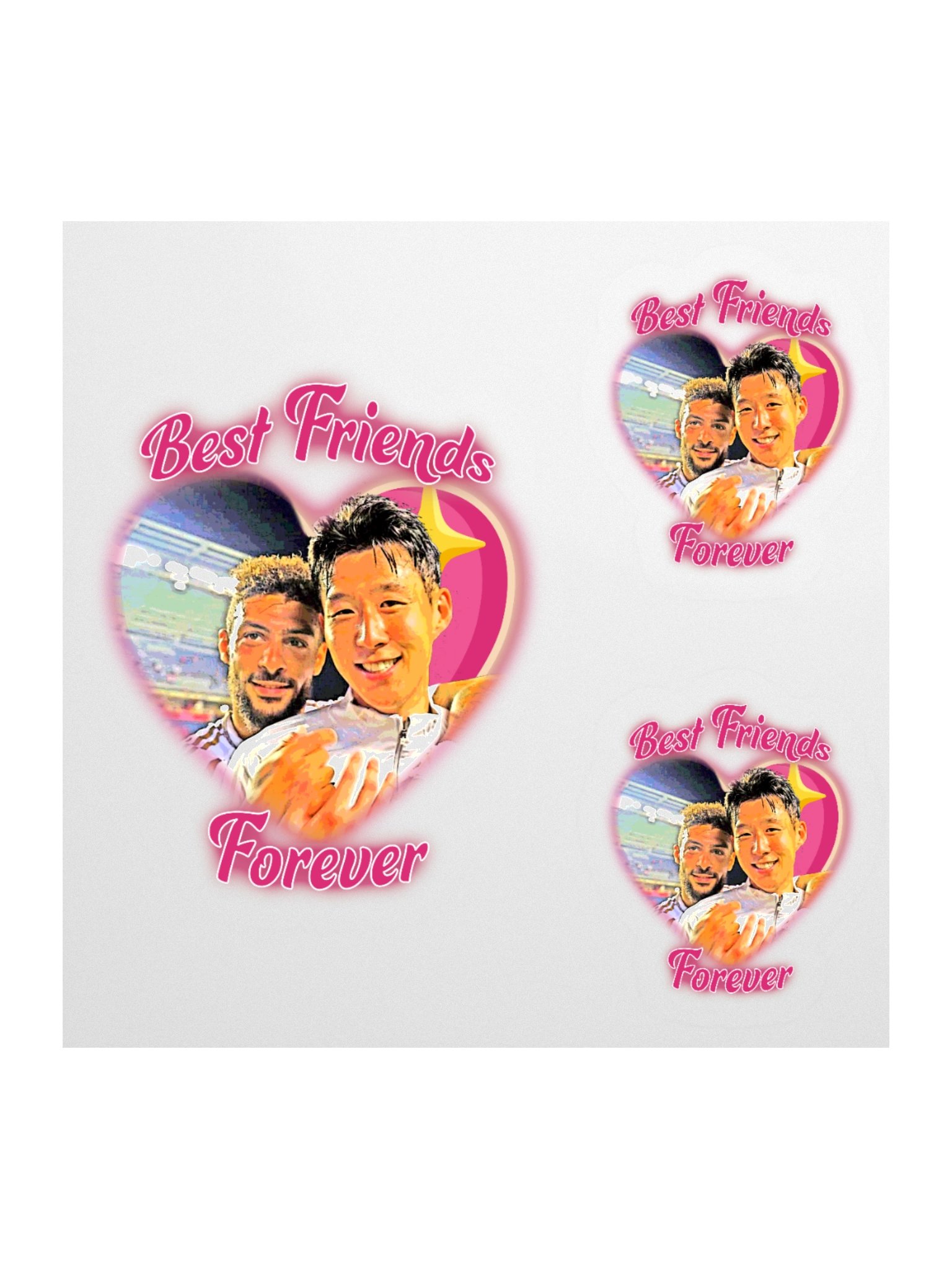 Son Heung-min / Denis Bouanga BFF Stickers product image (1)