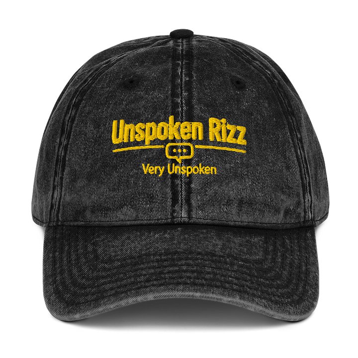 Unspoken Rizz Vintage Dad Hat product image (1)
