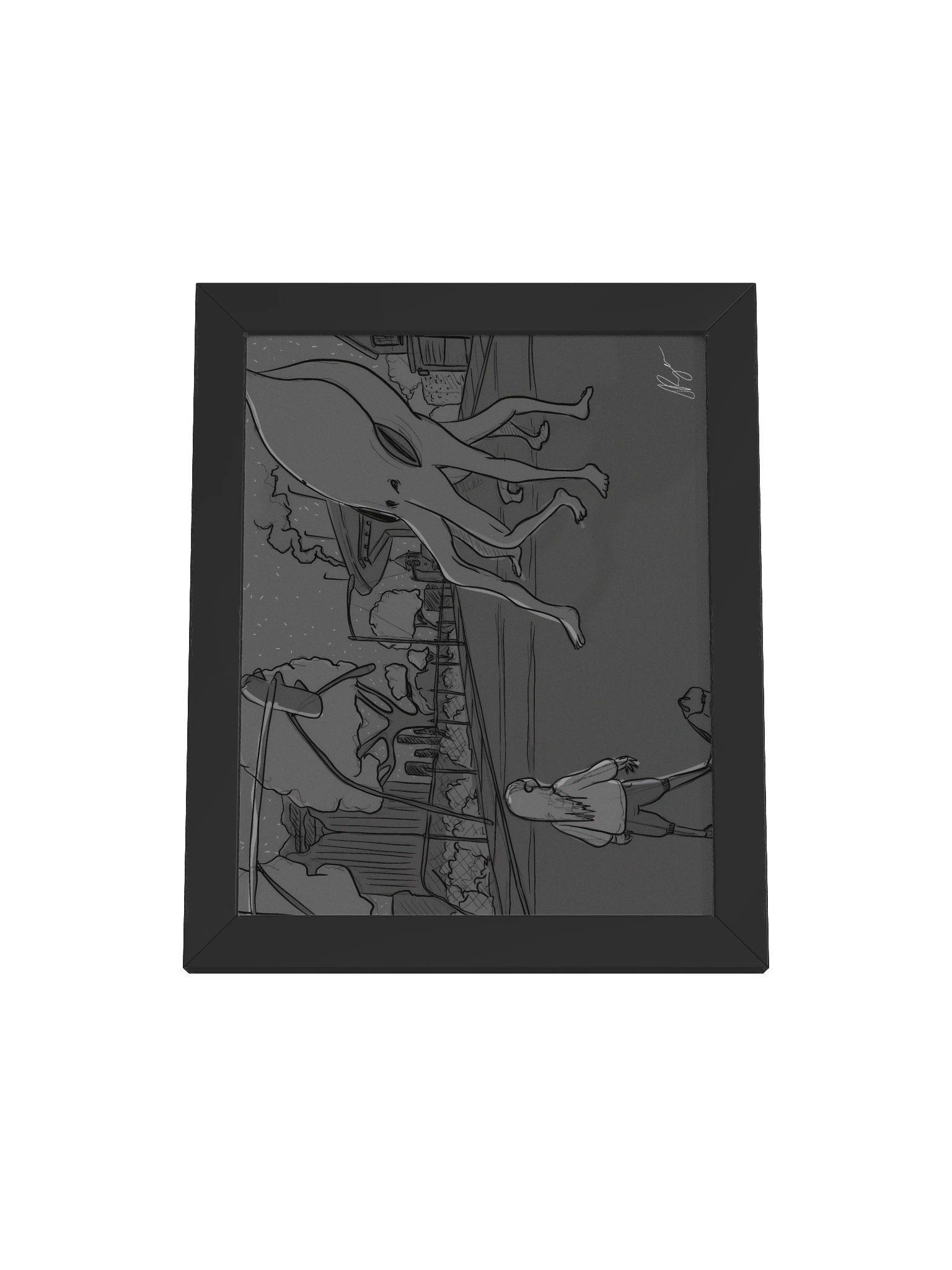 Stay Still — Framed Print product image (85)