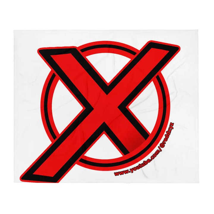 ReddX Logo Throw Blanket product image (2)