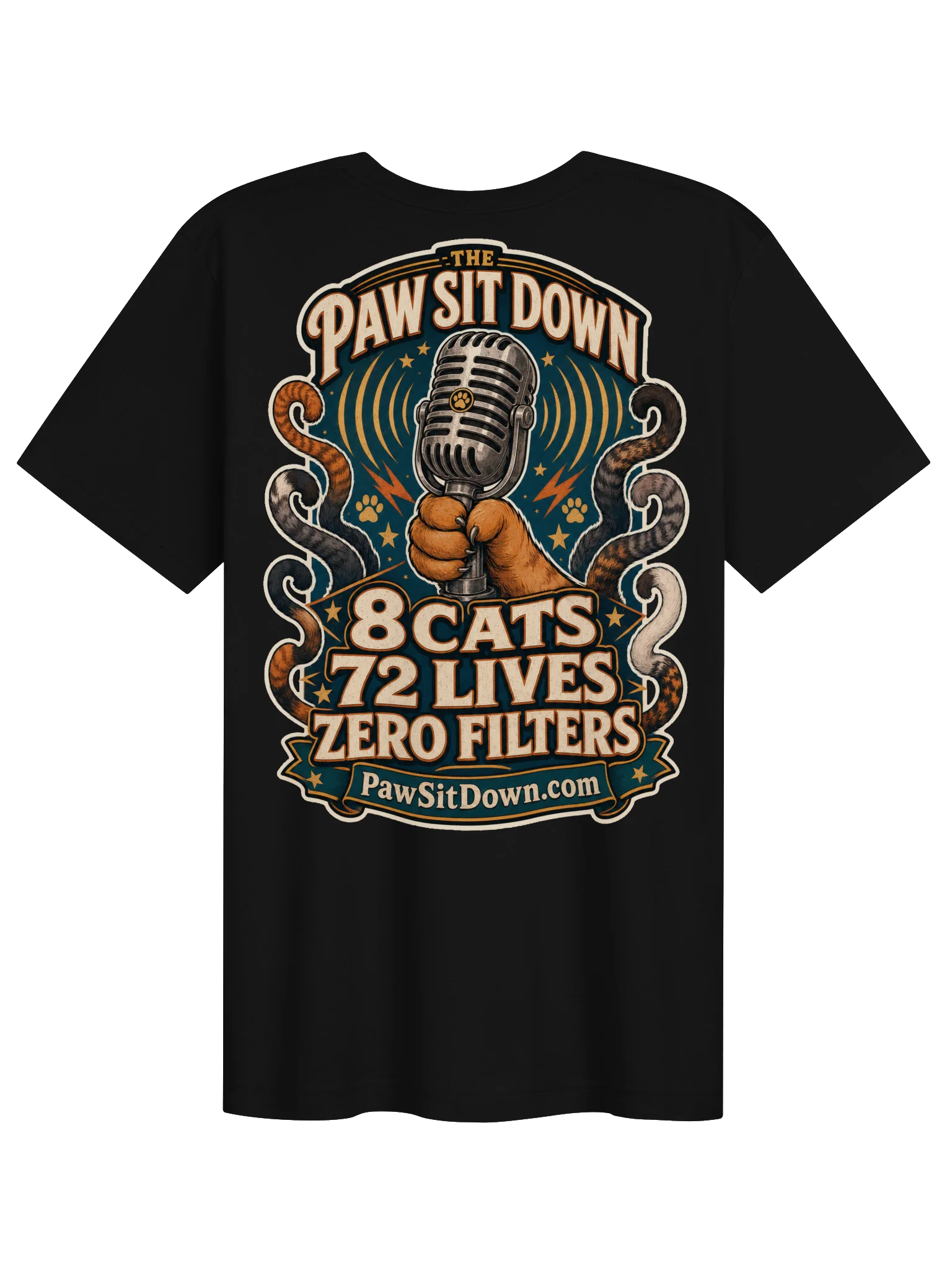 Paw Sit Down Shirt First Run product image (2)
