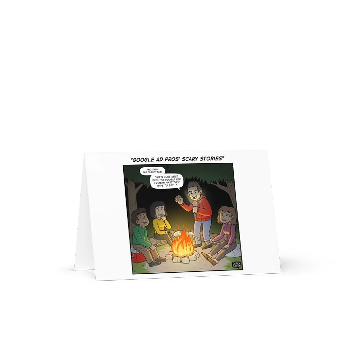 "Google Ad pros' scary stories" card product image (1)