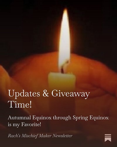🎉 Don't forget I have a giveaway going!
 https://mischiefmakers.substack.com/p/updates-and-giveaway-time

#giveaway #authorup...