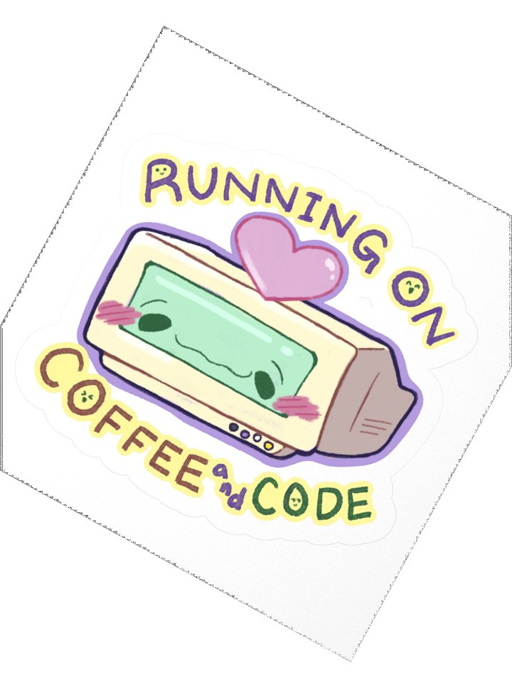 Coffee and Code Sticker product image (6)