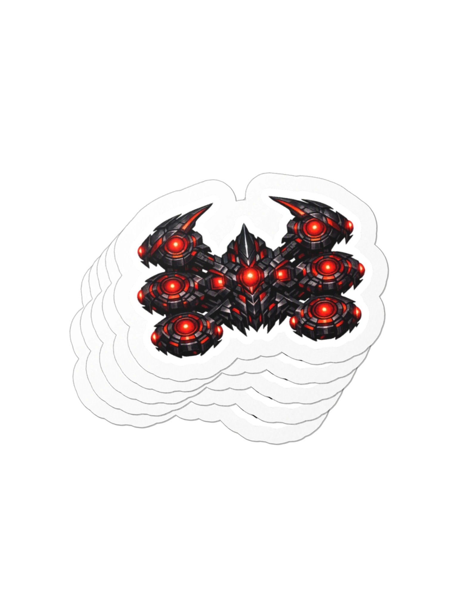 Sector Defense Obsidian Reaper Die-Cut Sticker product image (3)