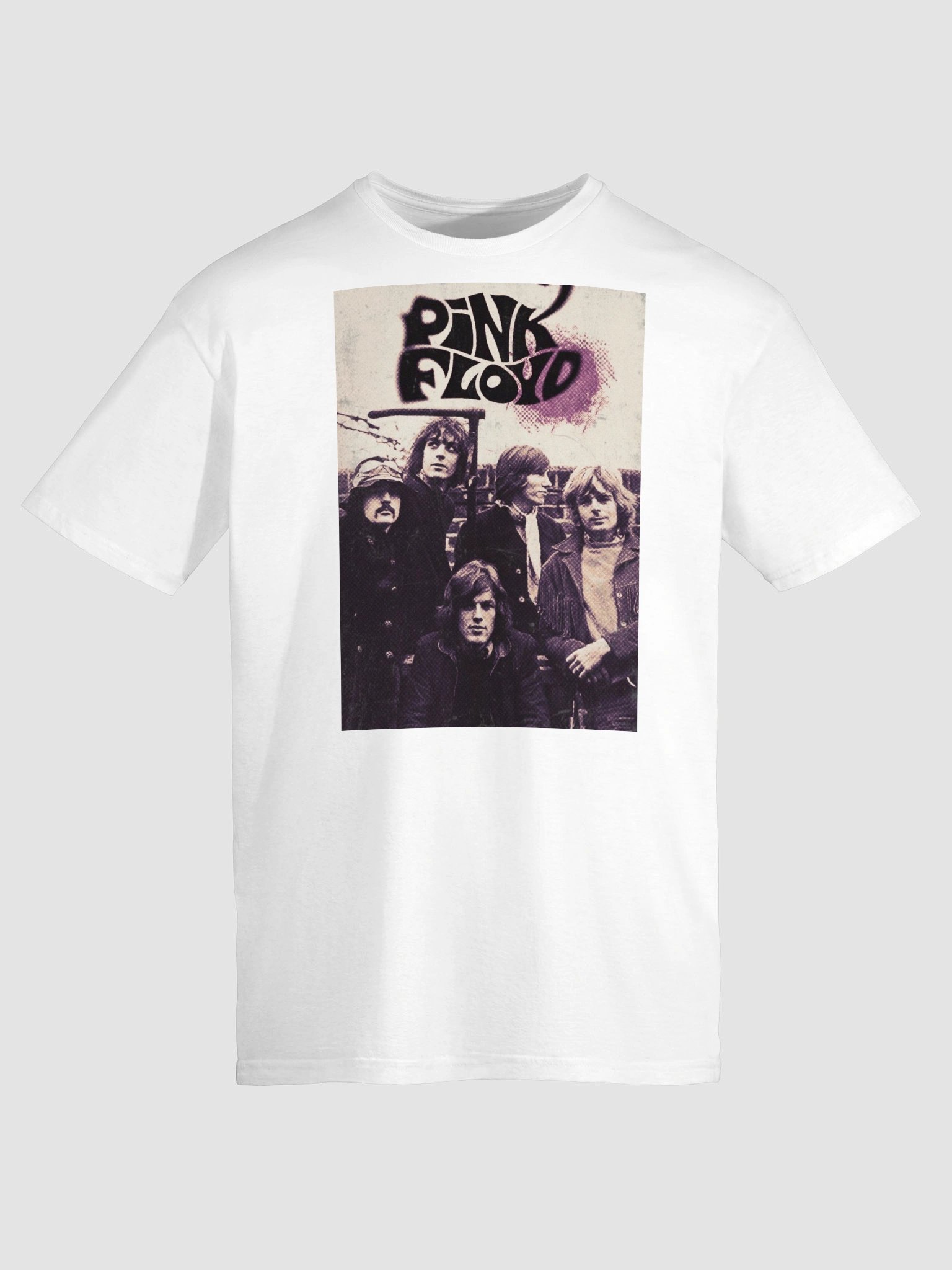 Pink Floyd Vintage Band T-Shirt | Classic Psychedelic Rock Portrait Tee product image (6)